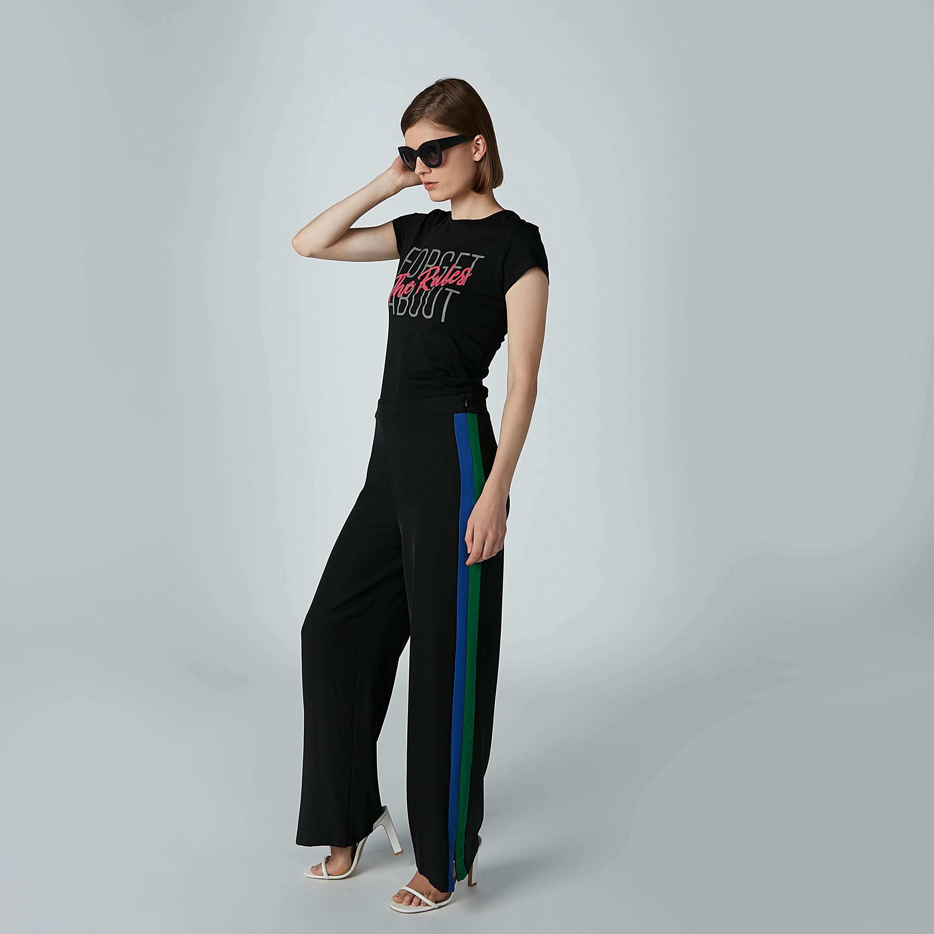 بنطال بلازو بفتحة جانبية وشريطة إيل-women-clothing-bottoms-trousers-image-6
