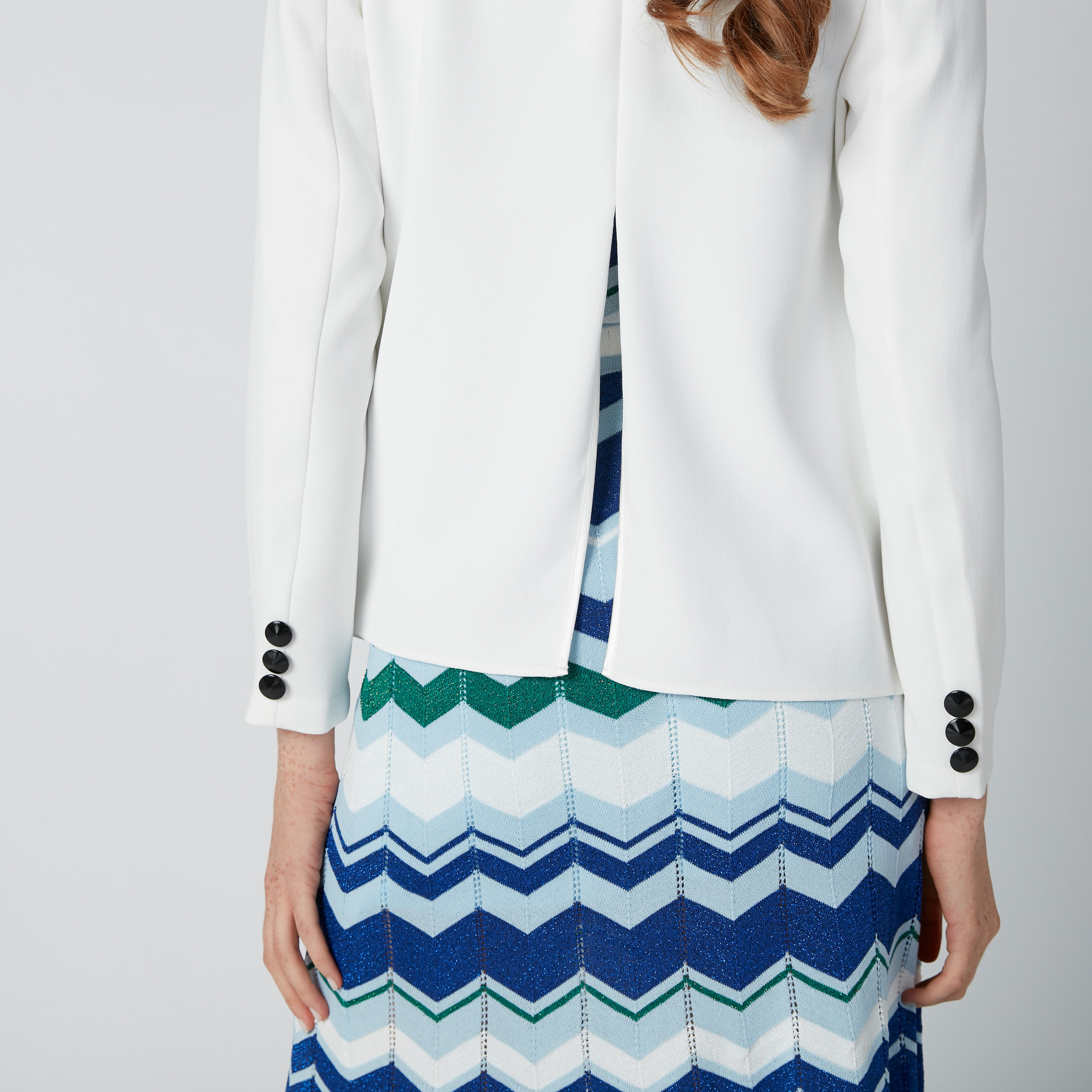 جاكيت بياقة منسدلة وأكمام طويلة وفتحة خلفية من إيل-women-winterwear-coatsandjackets-jackets-image-1