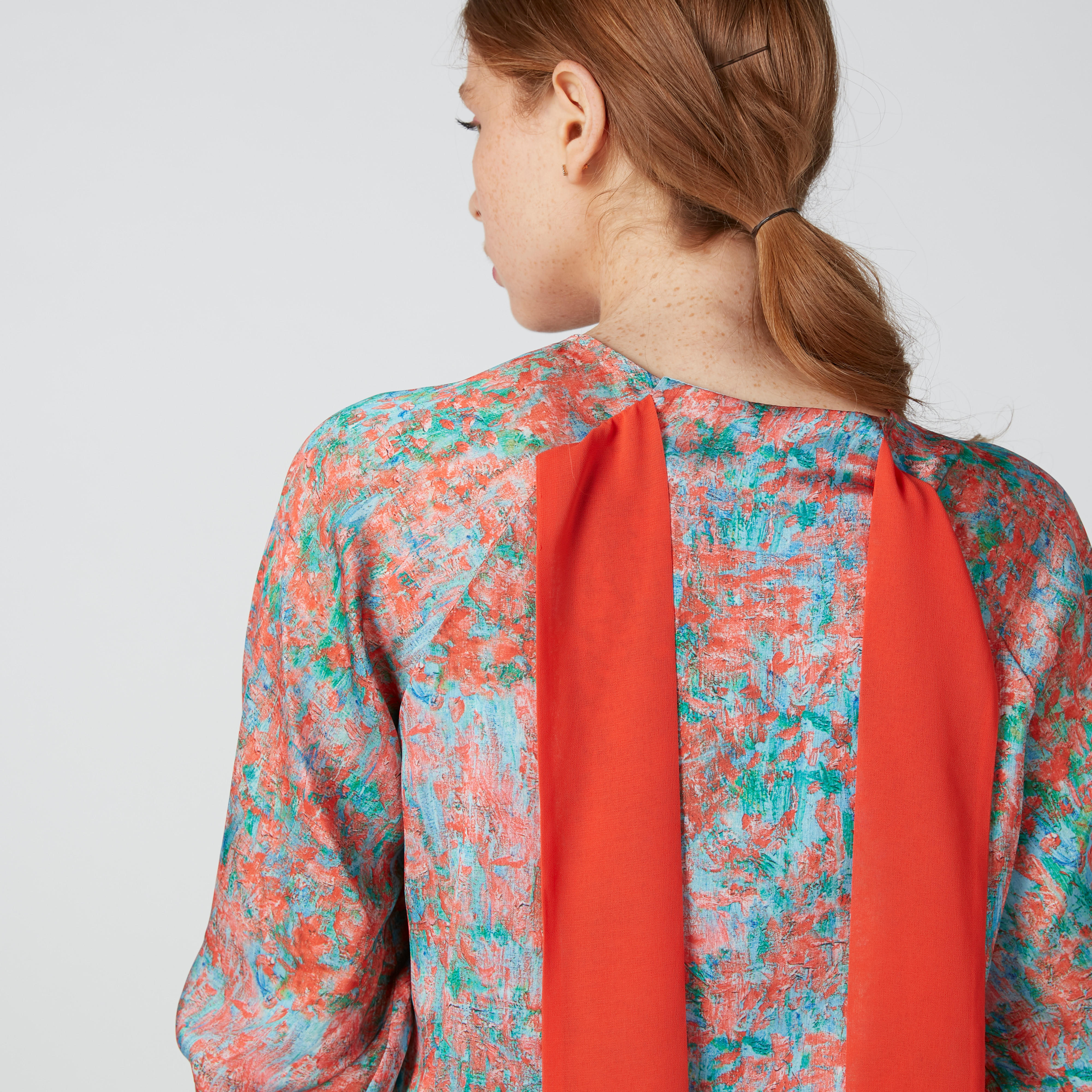 بلوزة بأكمام 3/4 وفيونكة وطبعات من إيل-women-clothing-shirtsandblouses-blouses-image-5