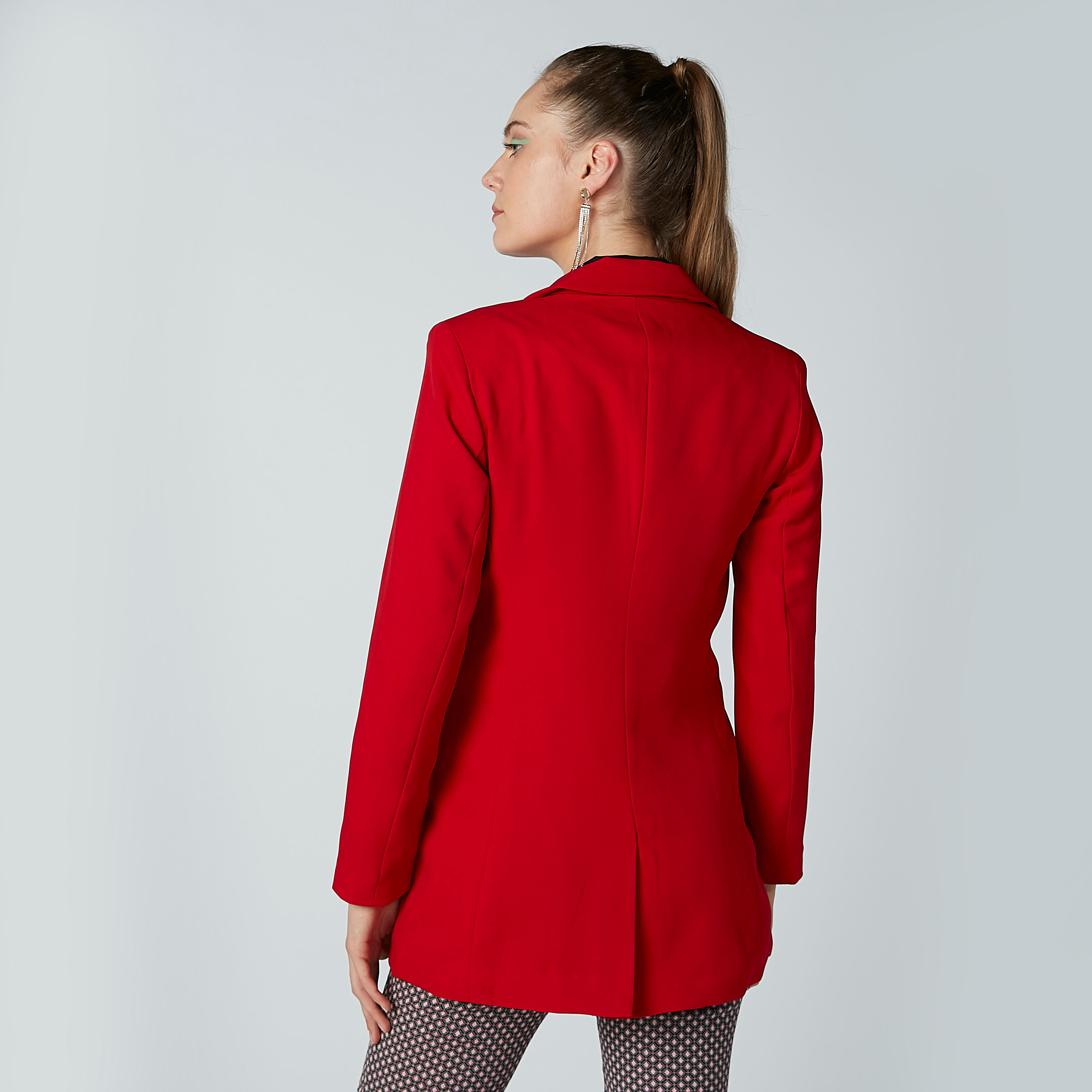 بليزر سادة بأكمام طويلة من إيل-women-clothing-coatsandjackets-blazers-image-5