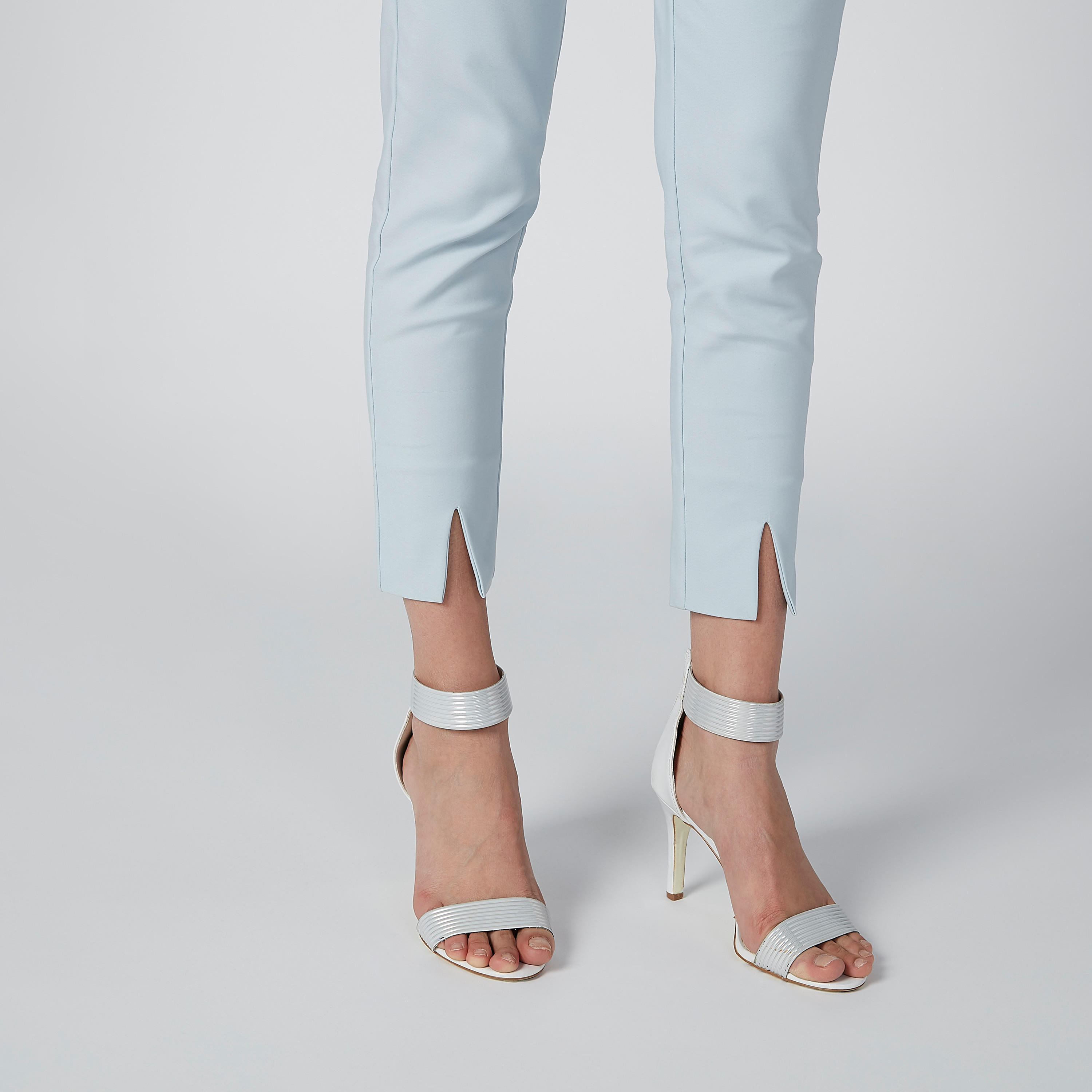 بنطال سادة بجيوب وفتحة من إيل-women-clothing-bottoms-trousers-image-5