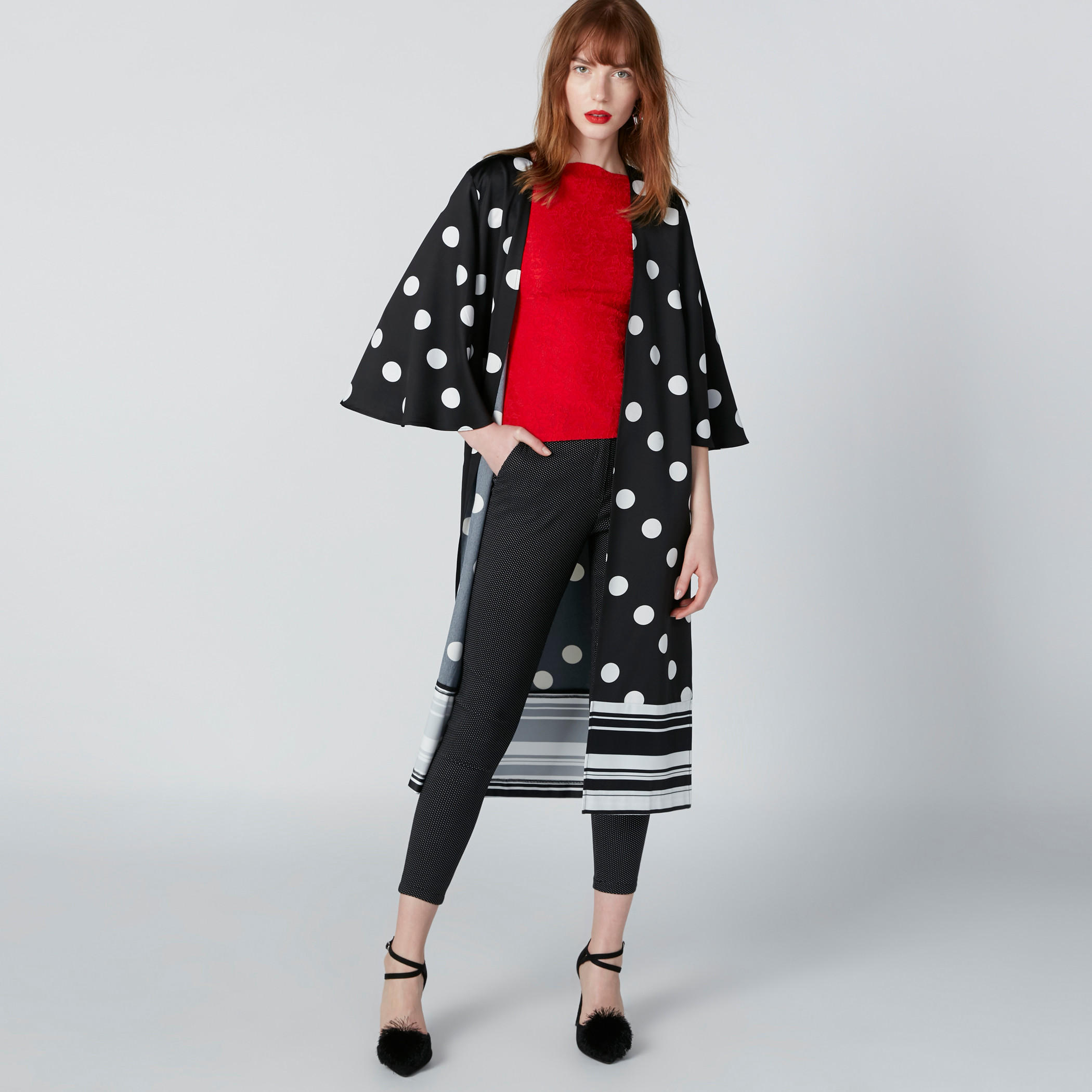 بلوزة دانتيل بياقة قارب من إيل-women-clothing-shirtsandblouses-blouses-image-3