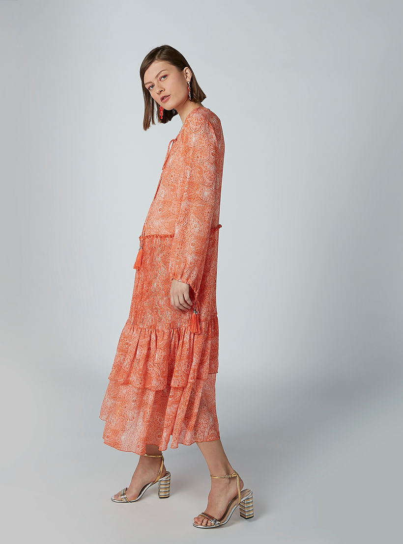 فستان إيه لاين طويل بأكمام طويلة وأربطة وطبعات بيزلي-women-clothing-dresses-image-3