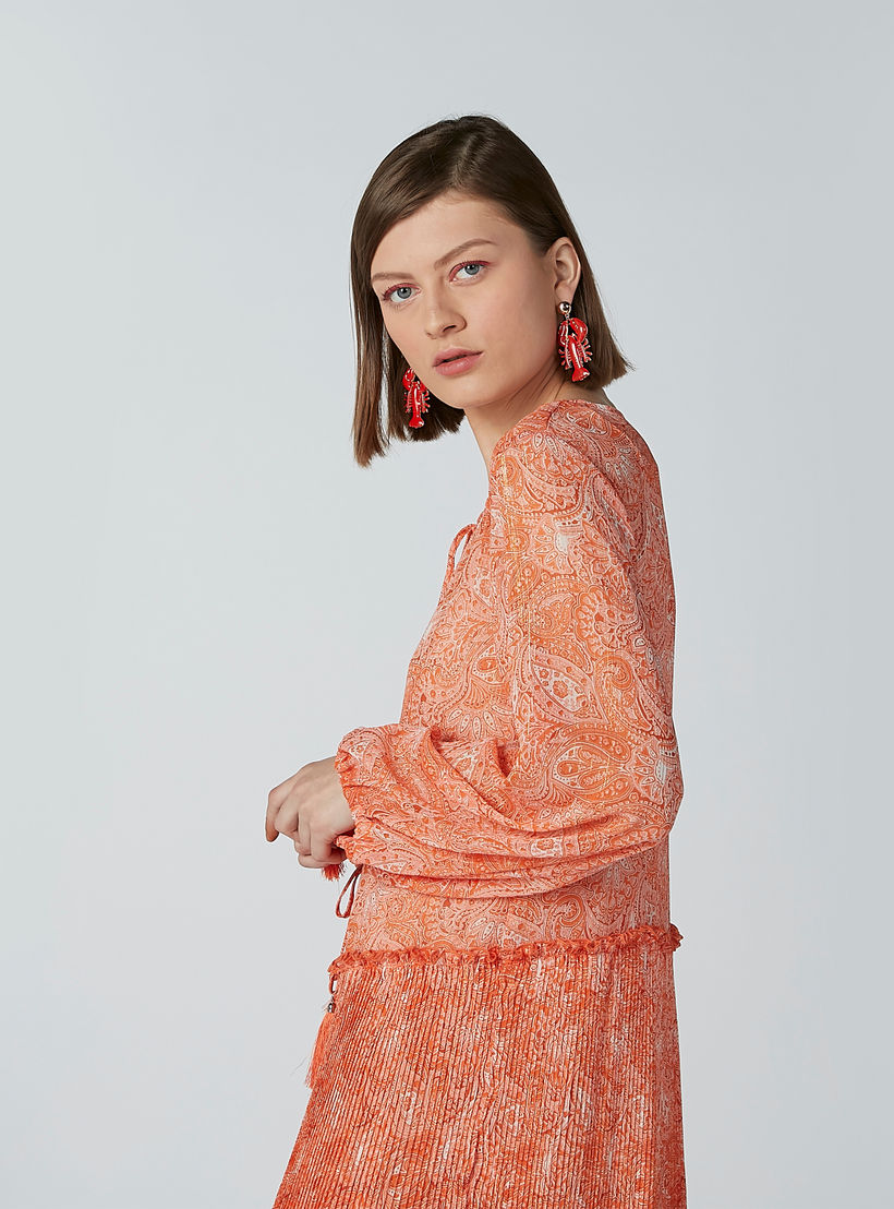 فستان إيه لاين طويل بأكمام طويلة وأربطة وطبعات بيزلي-women-clothing-dresses-image-4