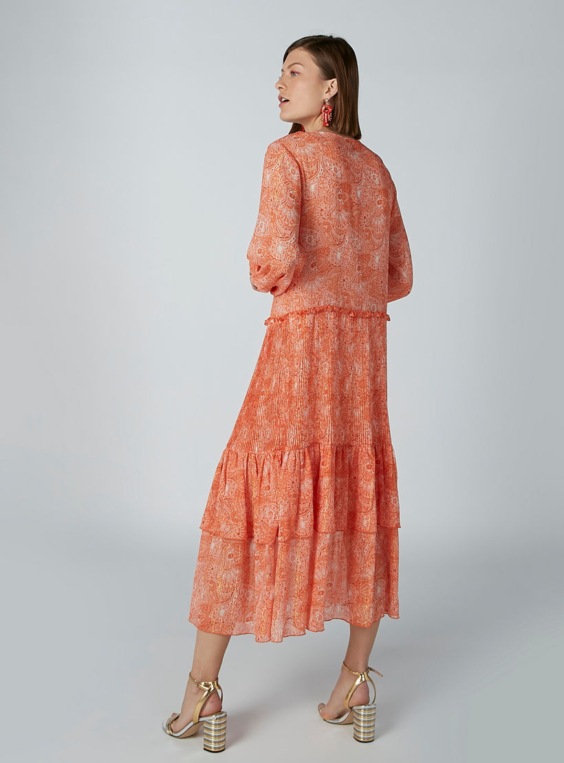 فستان إيه لاين طويل بأكمام طويلة وأربطة وطبعات بيزلي-women-clothing-dresses-image-5