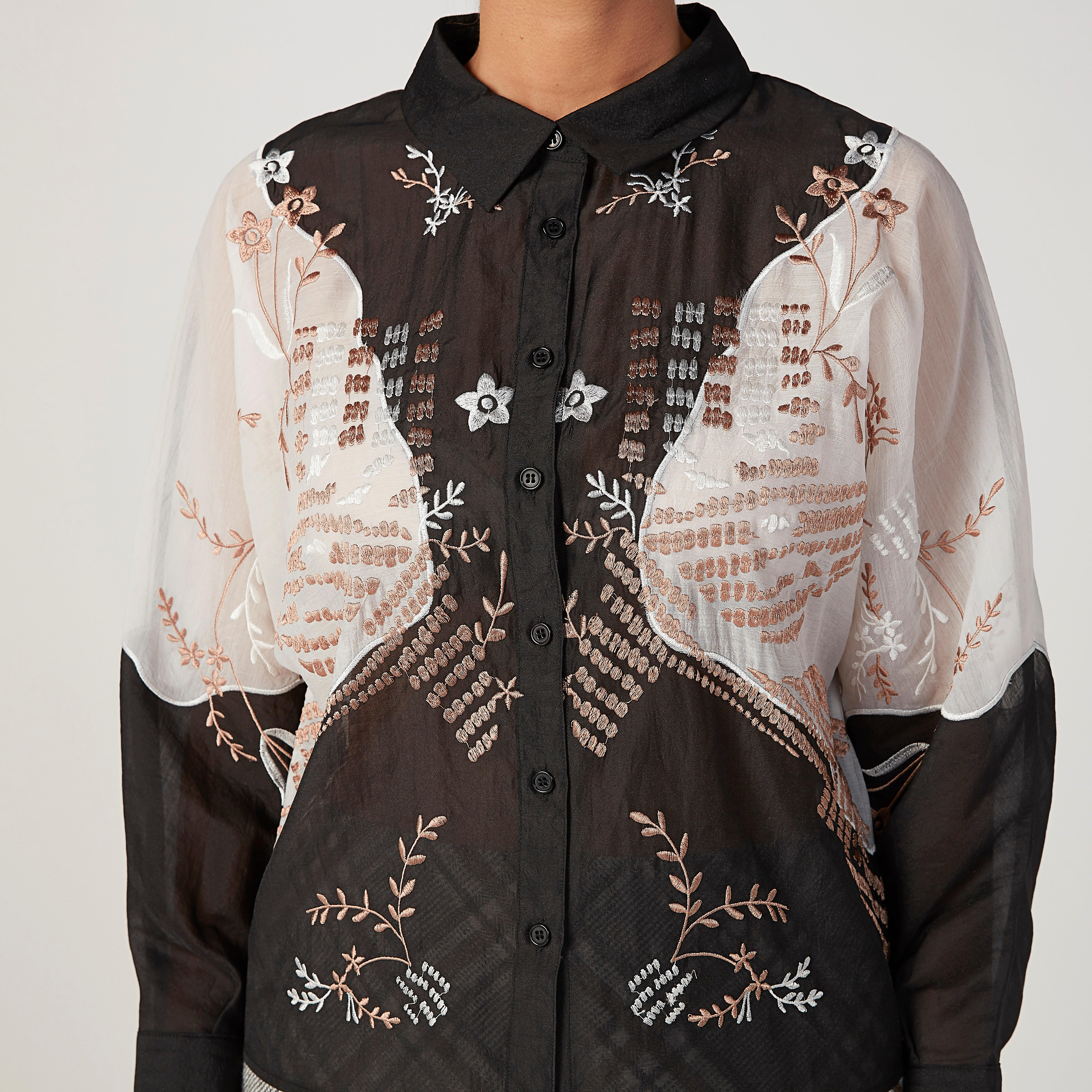 قميص مطرّز بأكمام طويلة من إيل-women-clothing-shirtsandblouses-shirts-image-3