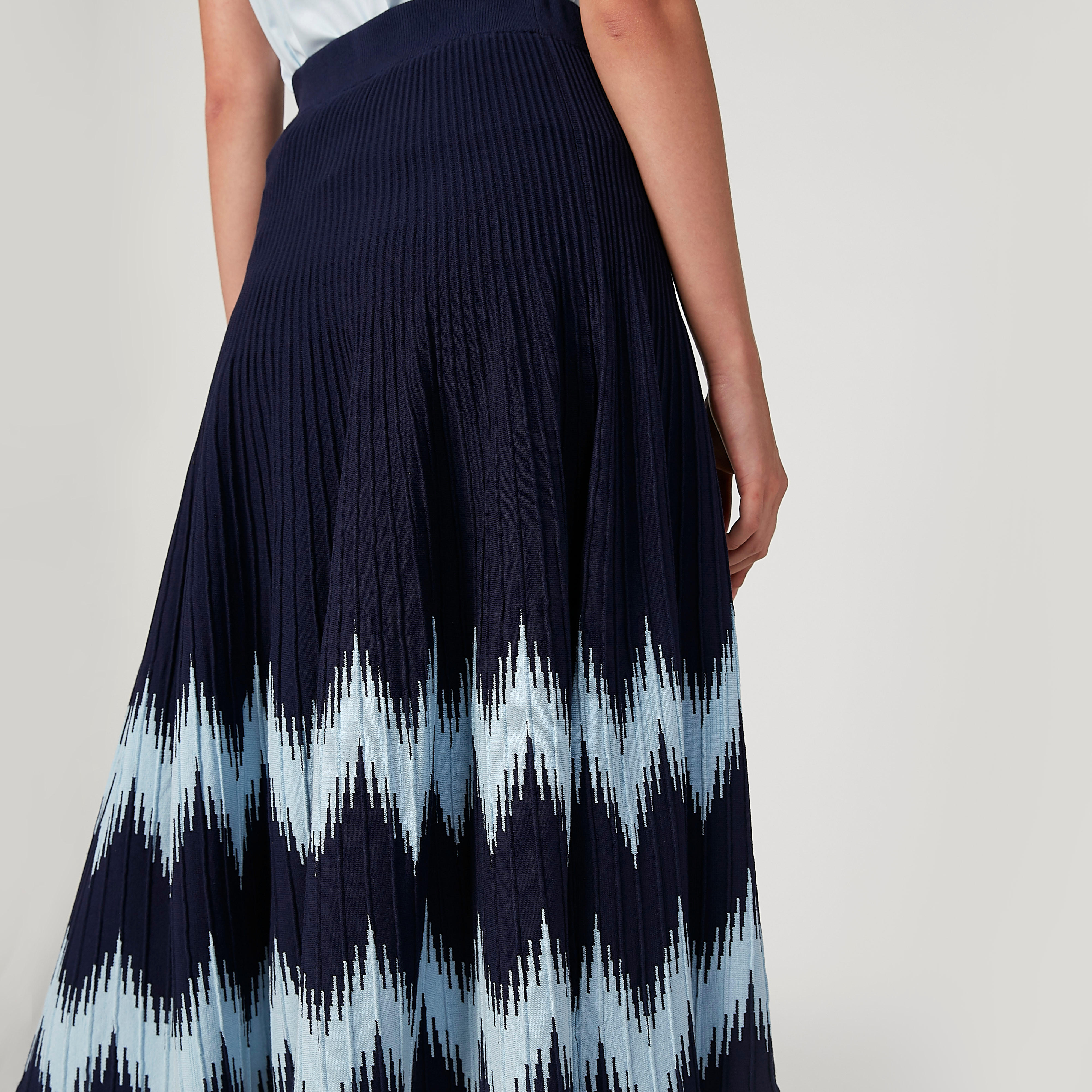 تنورة ميدي إيه لاين بطبعات من إيل-women-clothing-bottoms-skirts-image-2