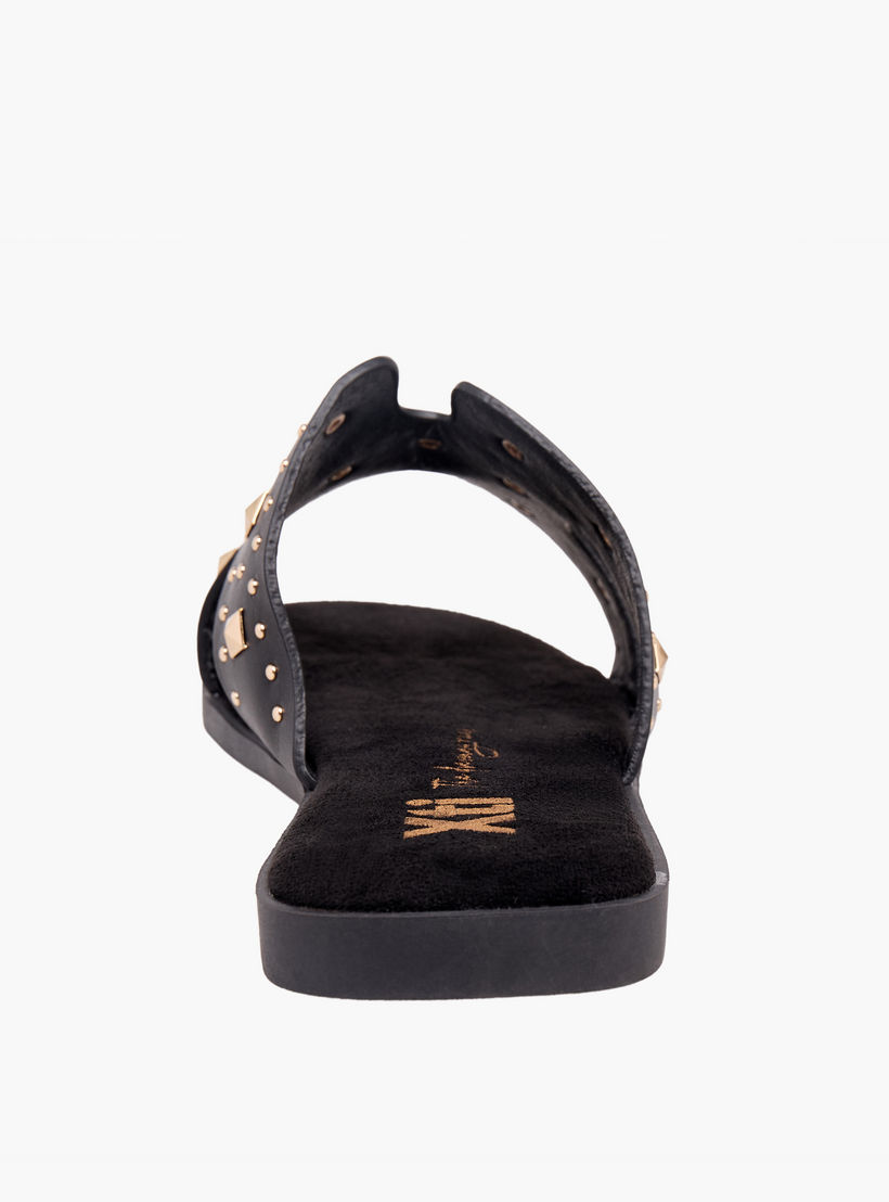 صندل بزينة ميتالك للنساء من إكس تي آي-women-shoes-flats-sandals-image-5