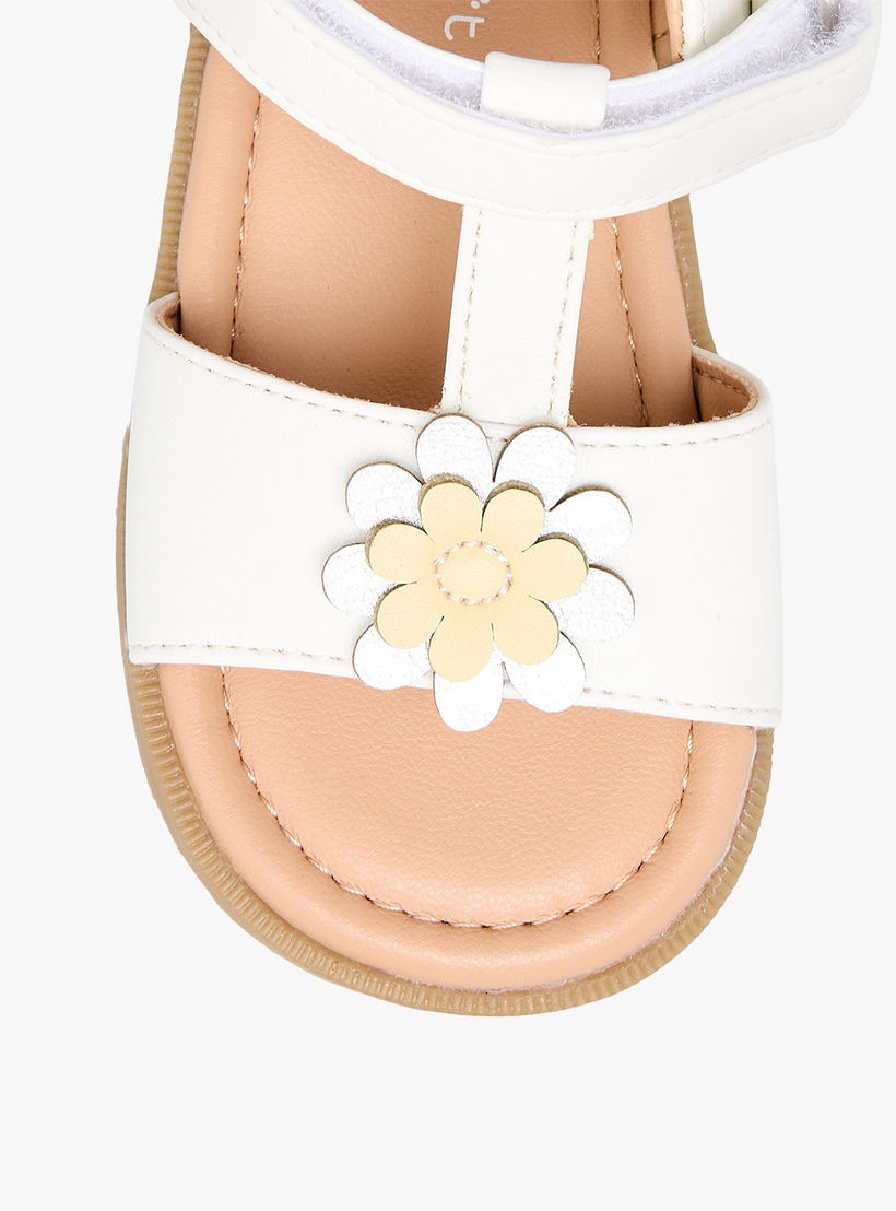 صندل بشريط لاصق للبنات من بيرفيت-girls-shoes-sandals-image-6