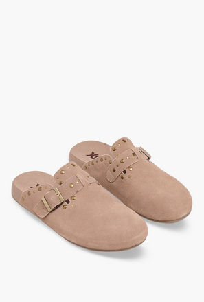 حذاء ميول جلد المرصع للنساء من إكس تي آي-women-shoes-flats-image-1