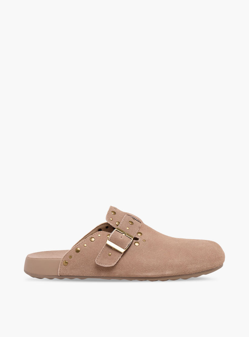 حذاء ميول جلد المرصع للنساء من إكس تي آي-women-shoes-flats-mules-image-3