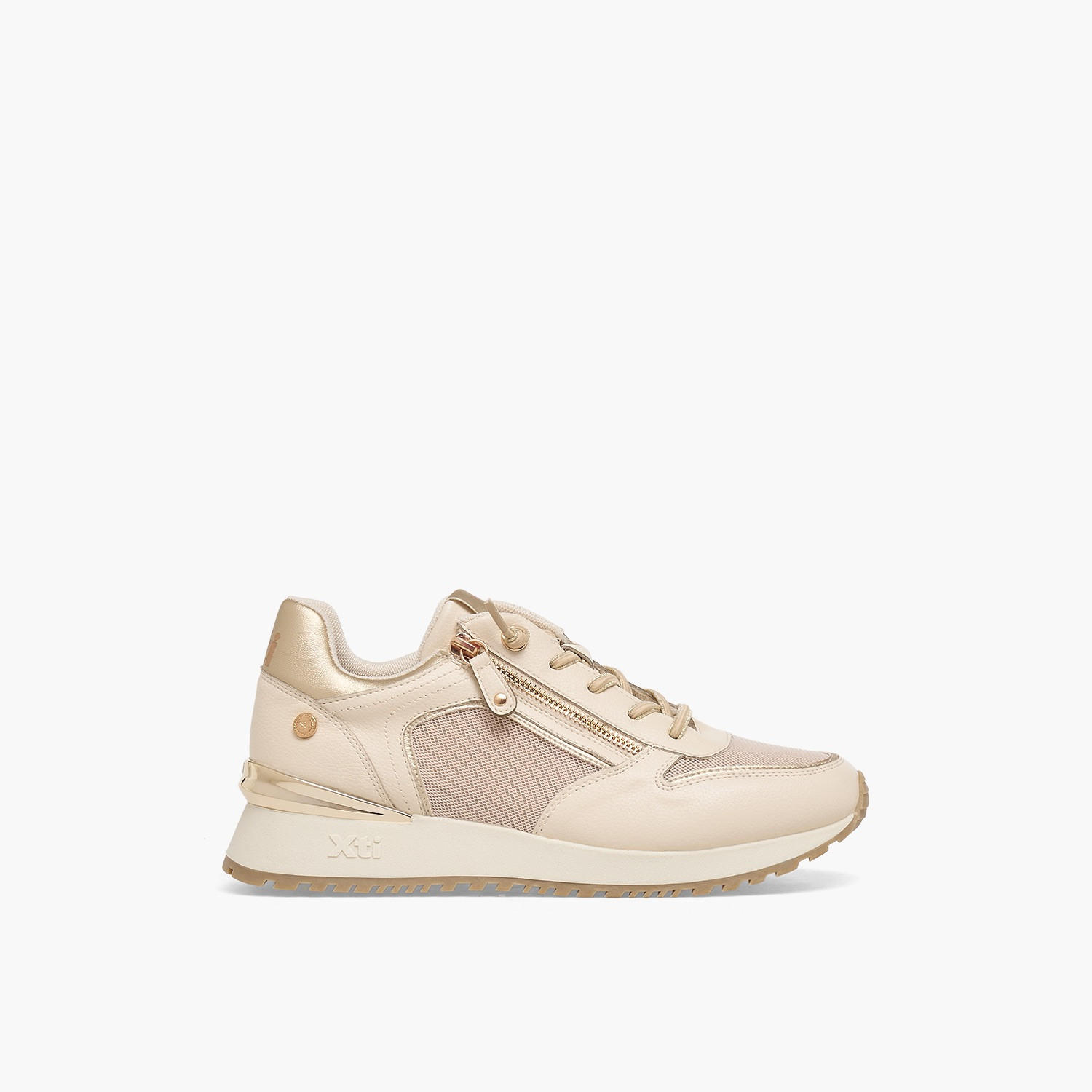 حذاء سنيكرز نسائي برقبة كاحل بكعب إسفين بارز الملمس من إكس تي آي-women-shoes-sneakers-image-3