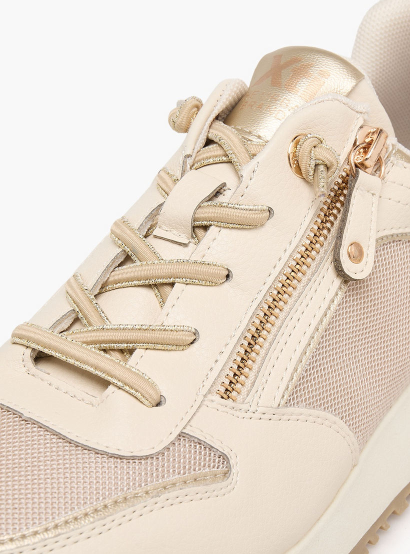 حذاء سنيكرز نسائي برقبة كاحل بكعب إسفين بارز الملمس من إكس تي آي-women-shoes-sneakers-image-4