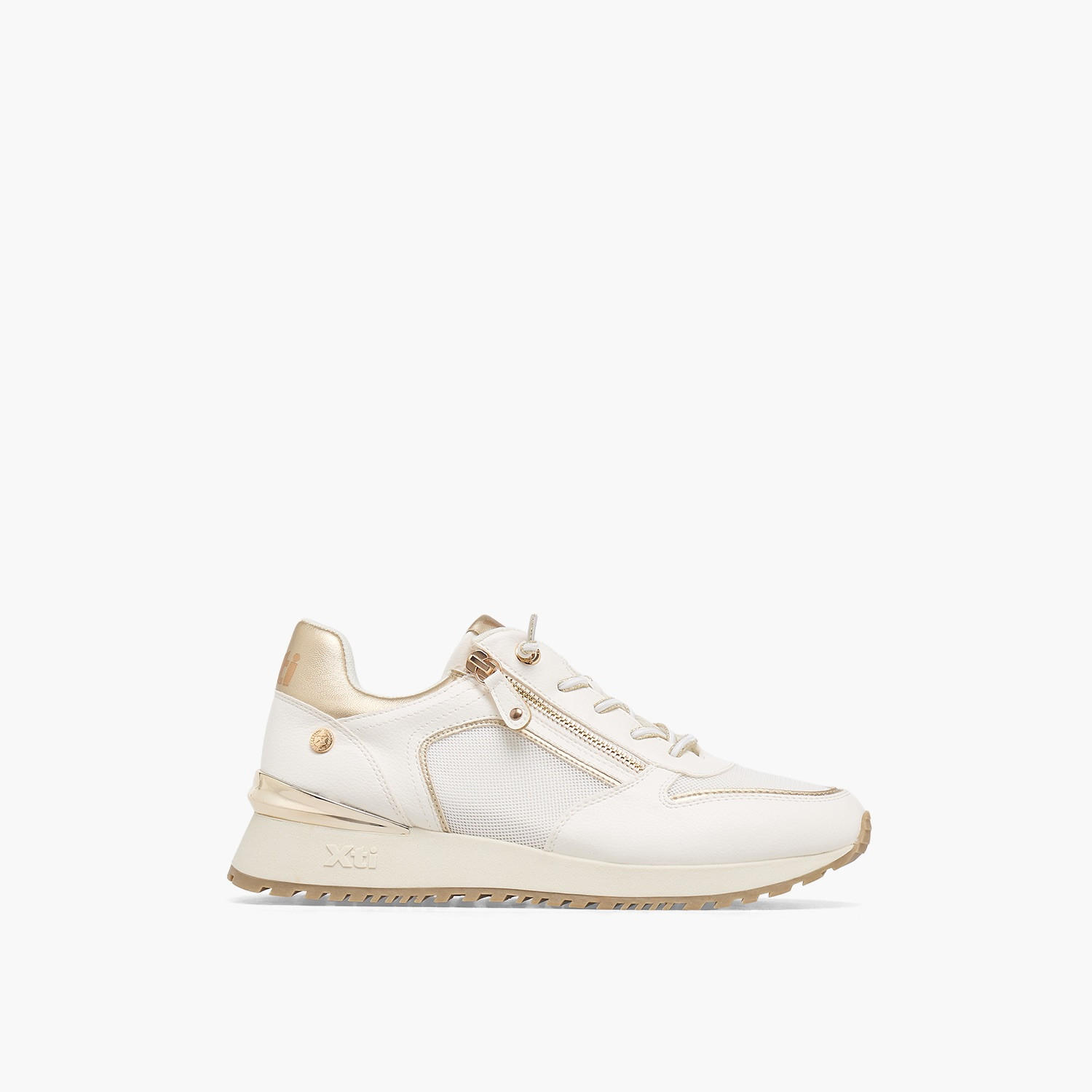 XTI Women Textured Wedge Heel Ankle Sneakers-women-shoes-sneakers-image-3
