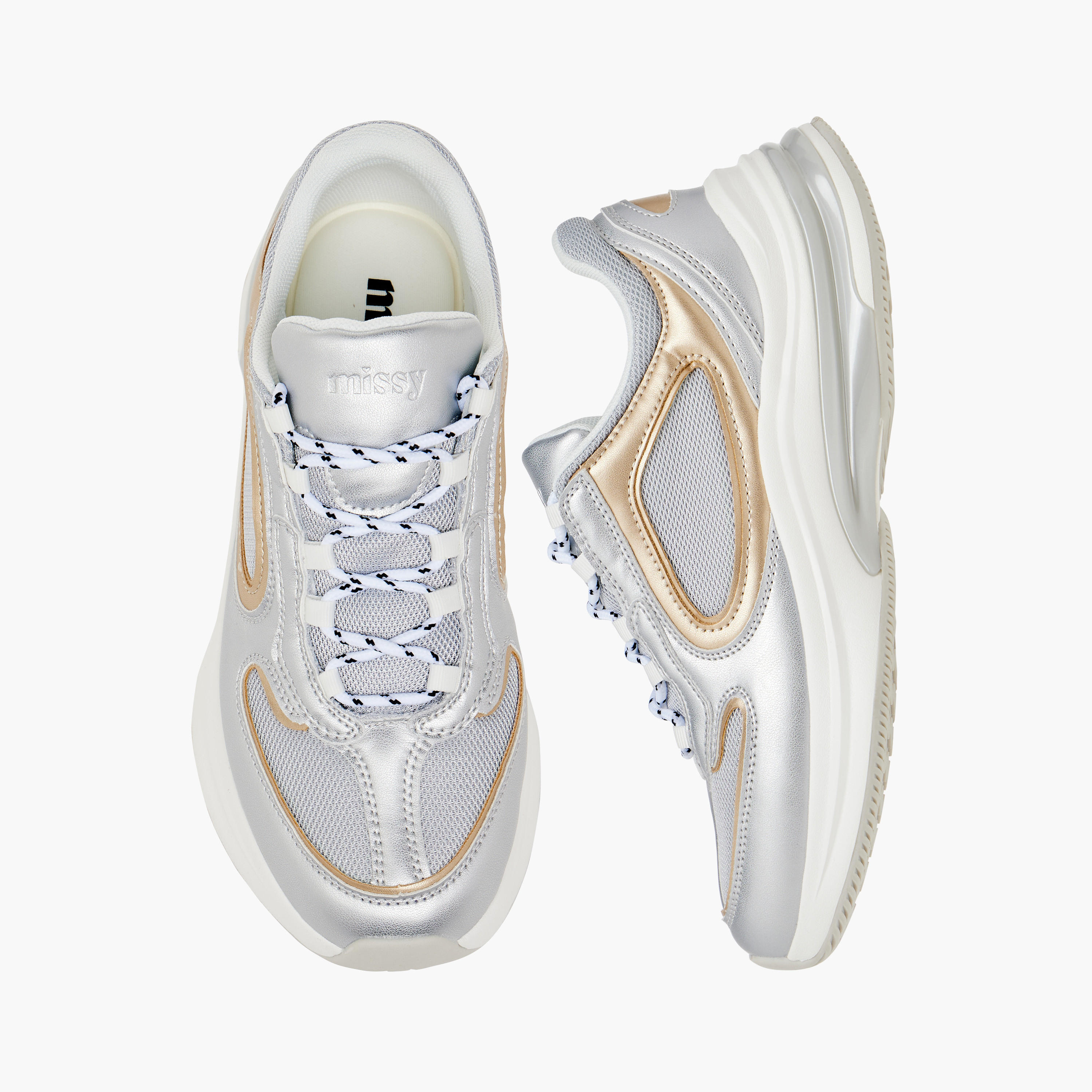 حذاء سنيكرز بِألواح ورباط إغلاق من ميسي-women-shoes-sneakers-image-6