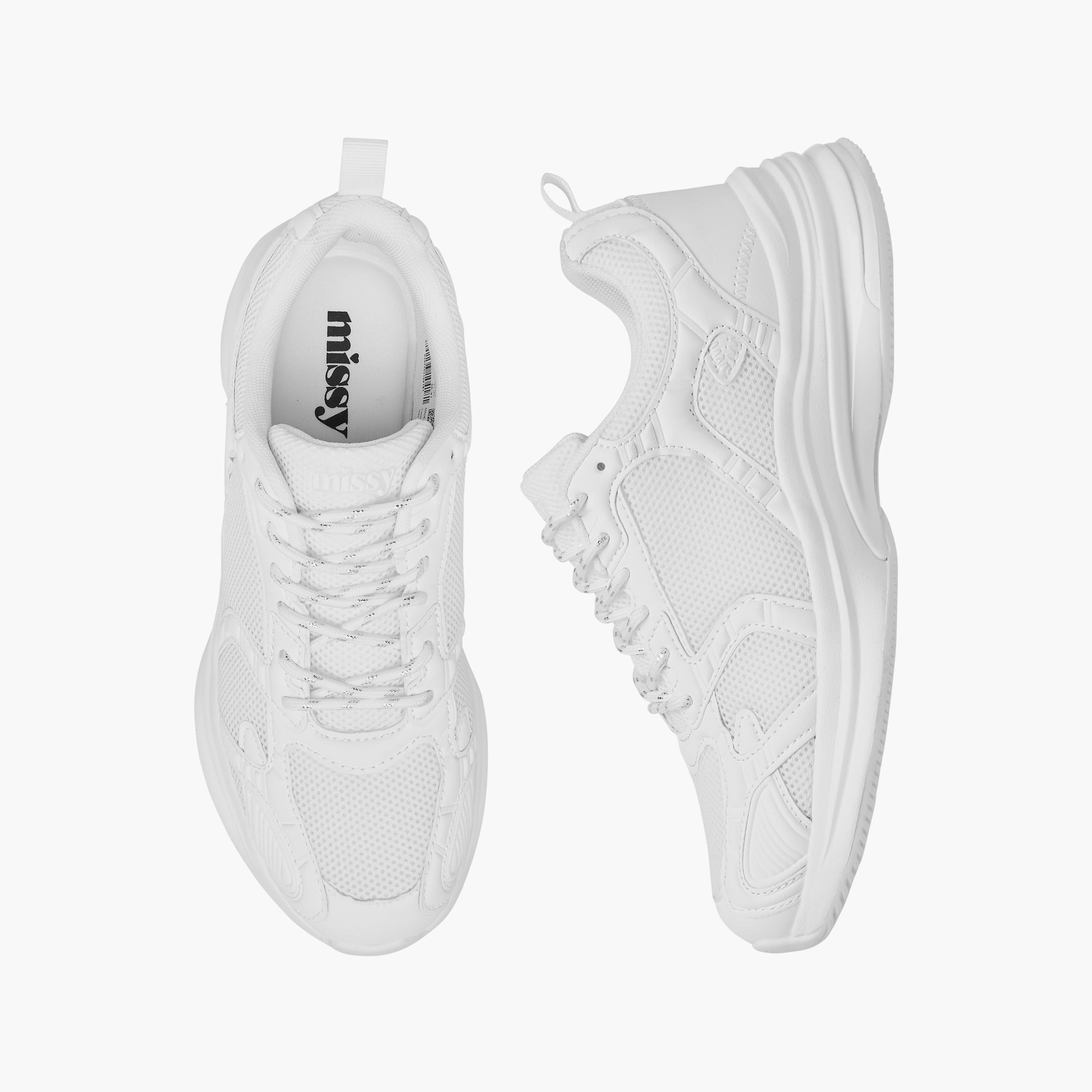 Missy Panelled Sneakers with Lace-Up Closure-women-shoes-sneakers-image-1