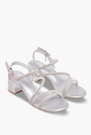 صندل بكعب عريض مزين للنساء من إكس تي آي-women-shoes-sandals-heeled-image-1