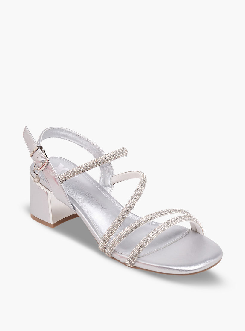 صندل بكعب عريض مزين للنساء من إكس تي آي-women-shoes-sandals-heeled-image-2