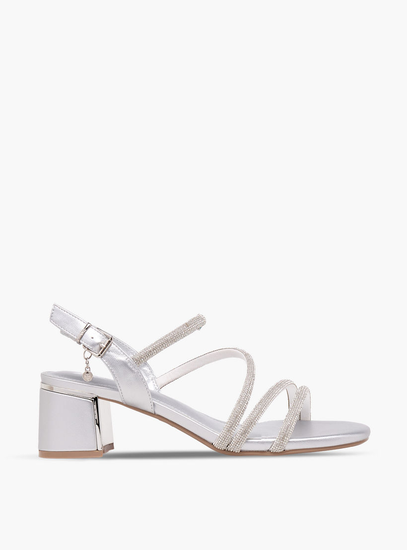 صندل بكعب عريض مزين للنساء من إكس تي آي-women-shoes-sandals-heeled-image-3