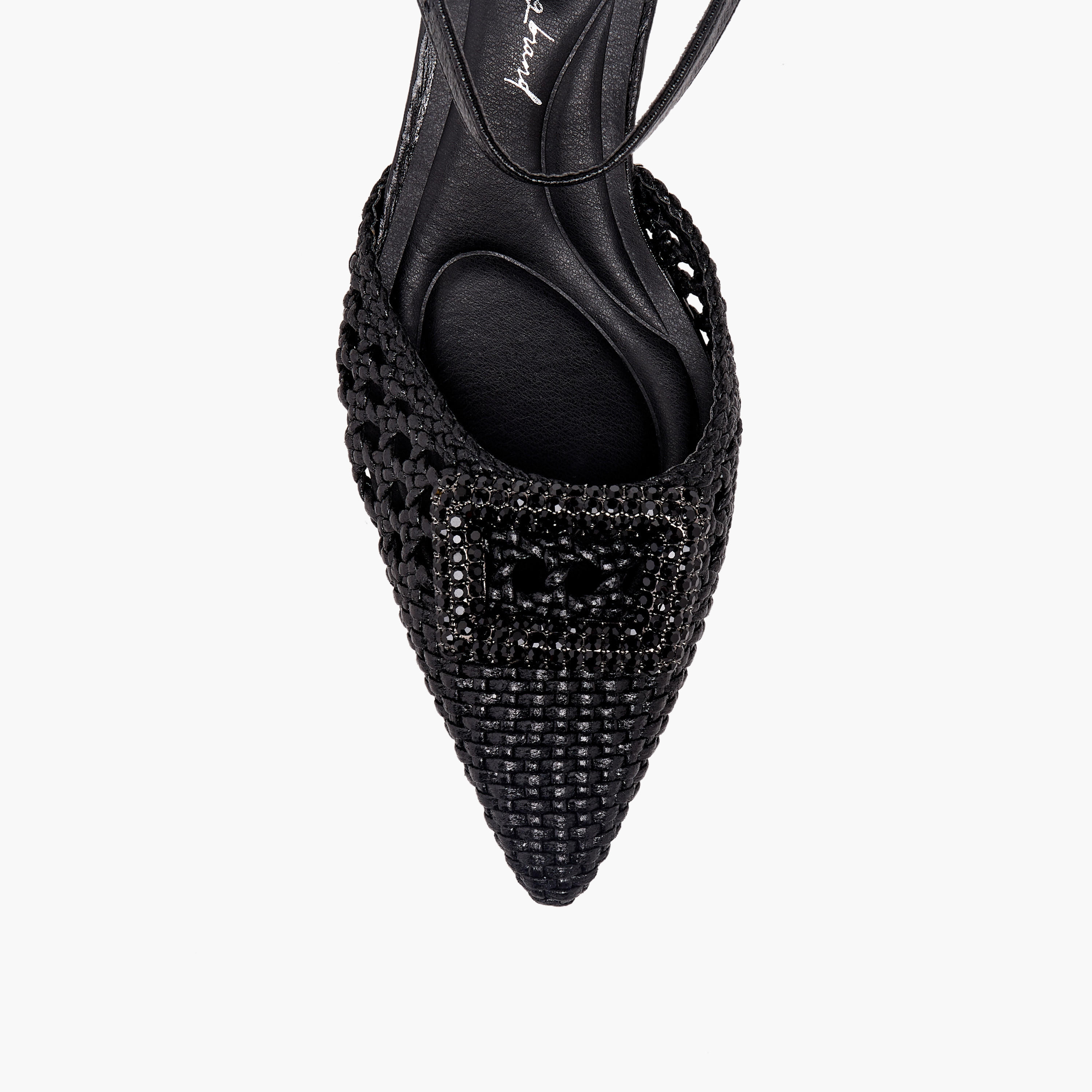 حذاء بكعب صغير بارز الملمس للنساء من إكس تي آي-women-shoes-heels-image-4