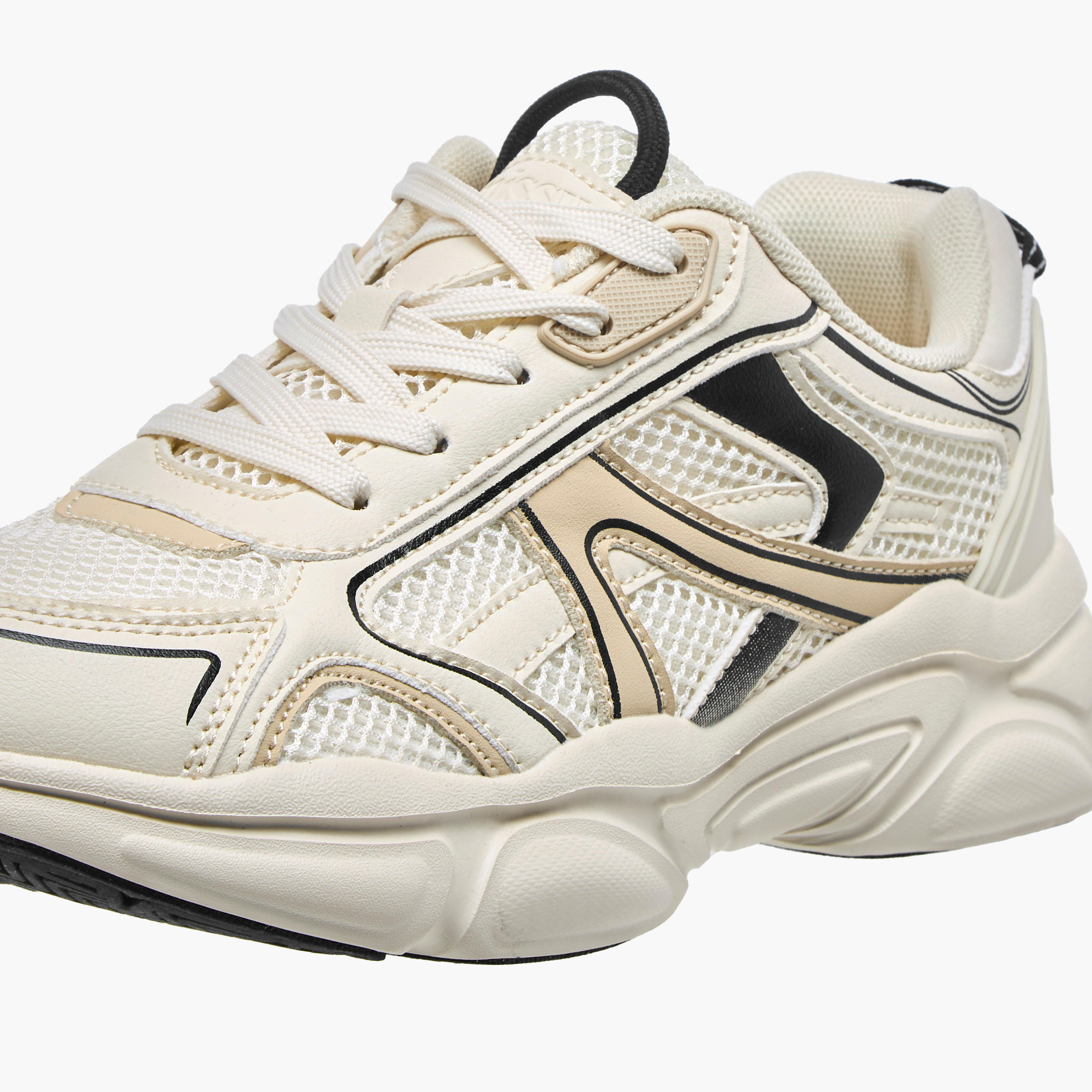 Missy Panelled Sneakers with Lace-Up Closure-women-shoes-sneakers-image-4