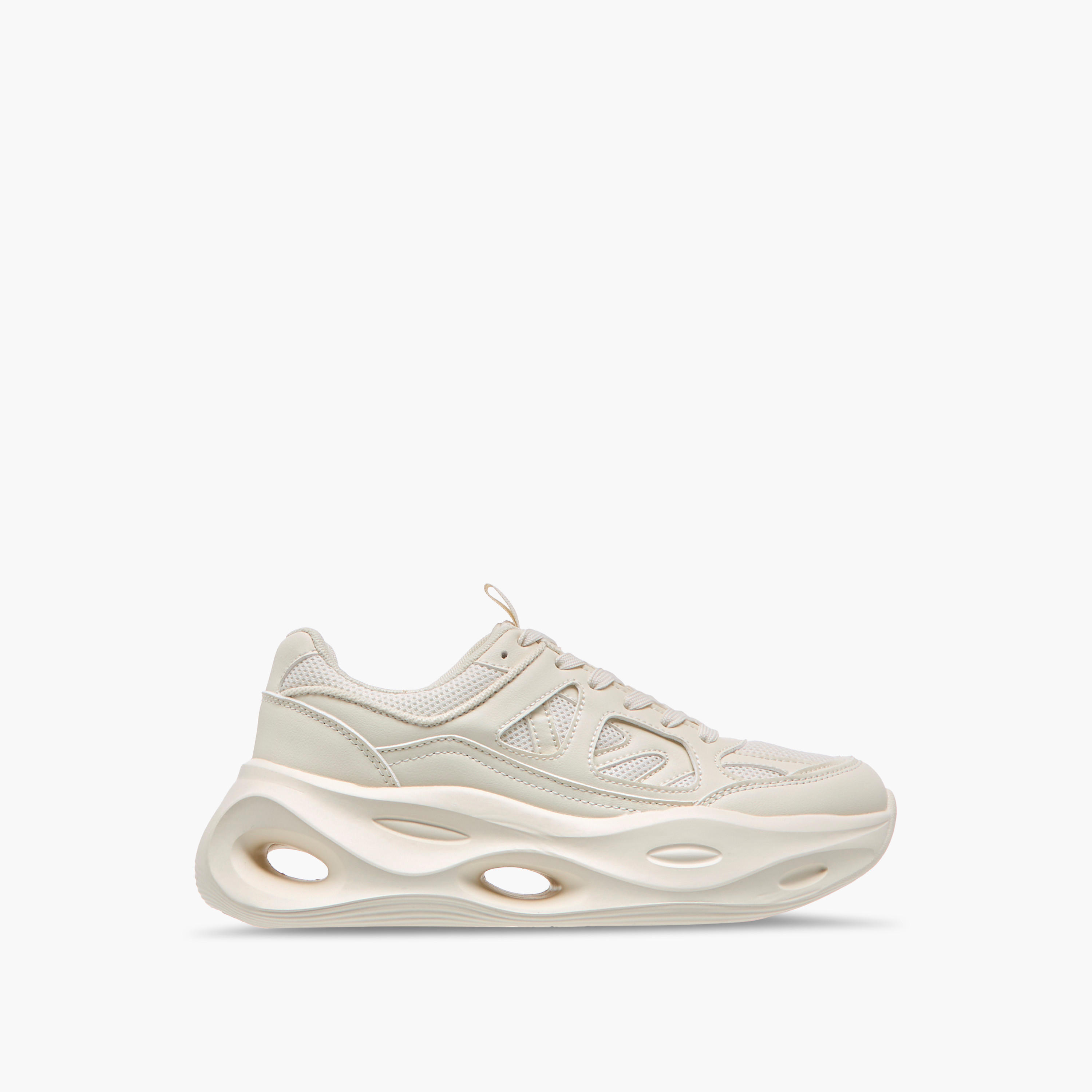 Missy Panelled Sneakers with Lace-Up Closure-women-shoes-sneakers-image-3