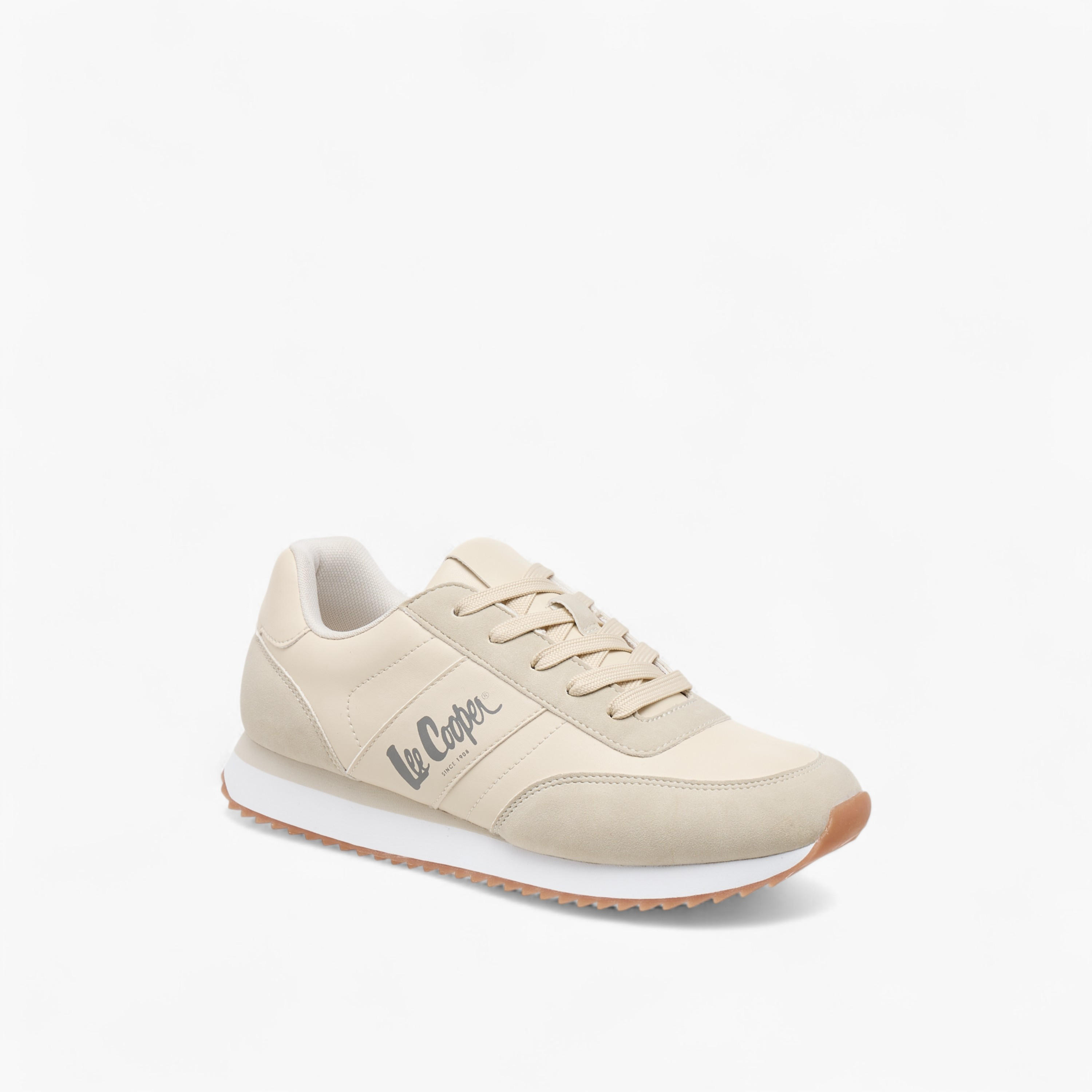 Lee Cooper Women's Panelled Lace-Up Sneakers-women-shoes-sneakers-image-2