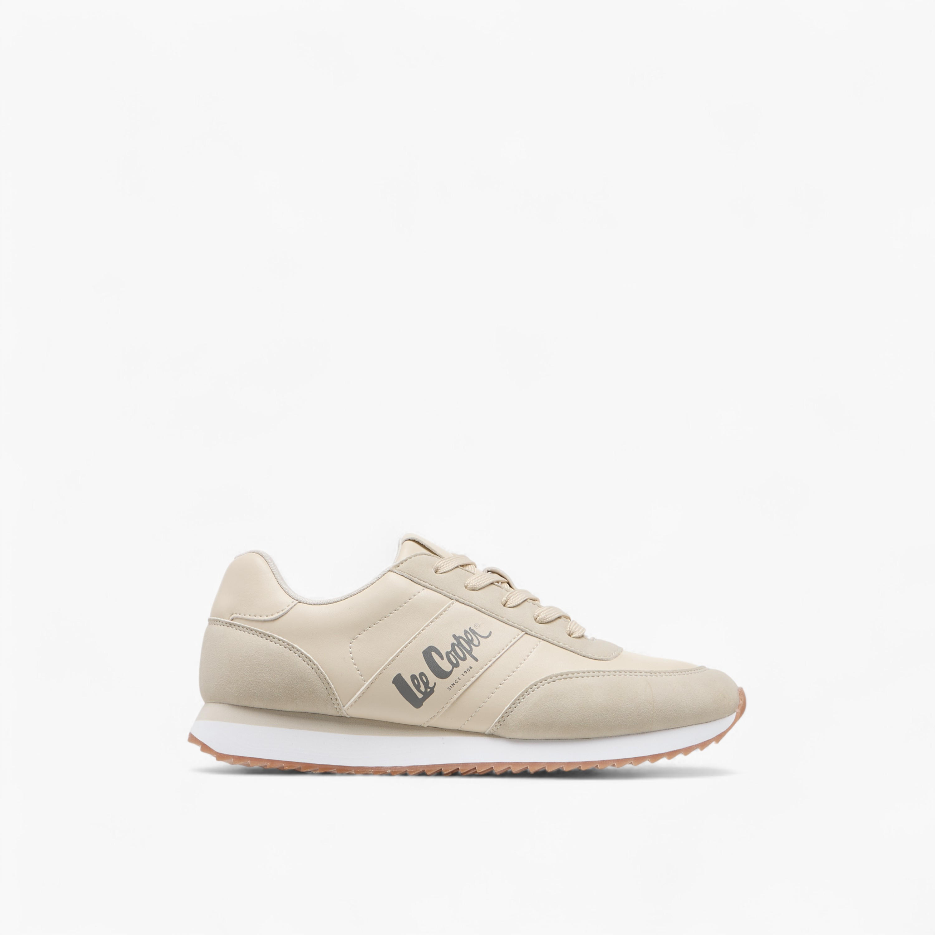 Lee Cooper Women's Panelled Lace-Up Sneakers-women-shoes-sneakers-image-3