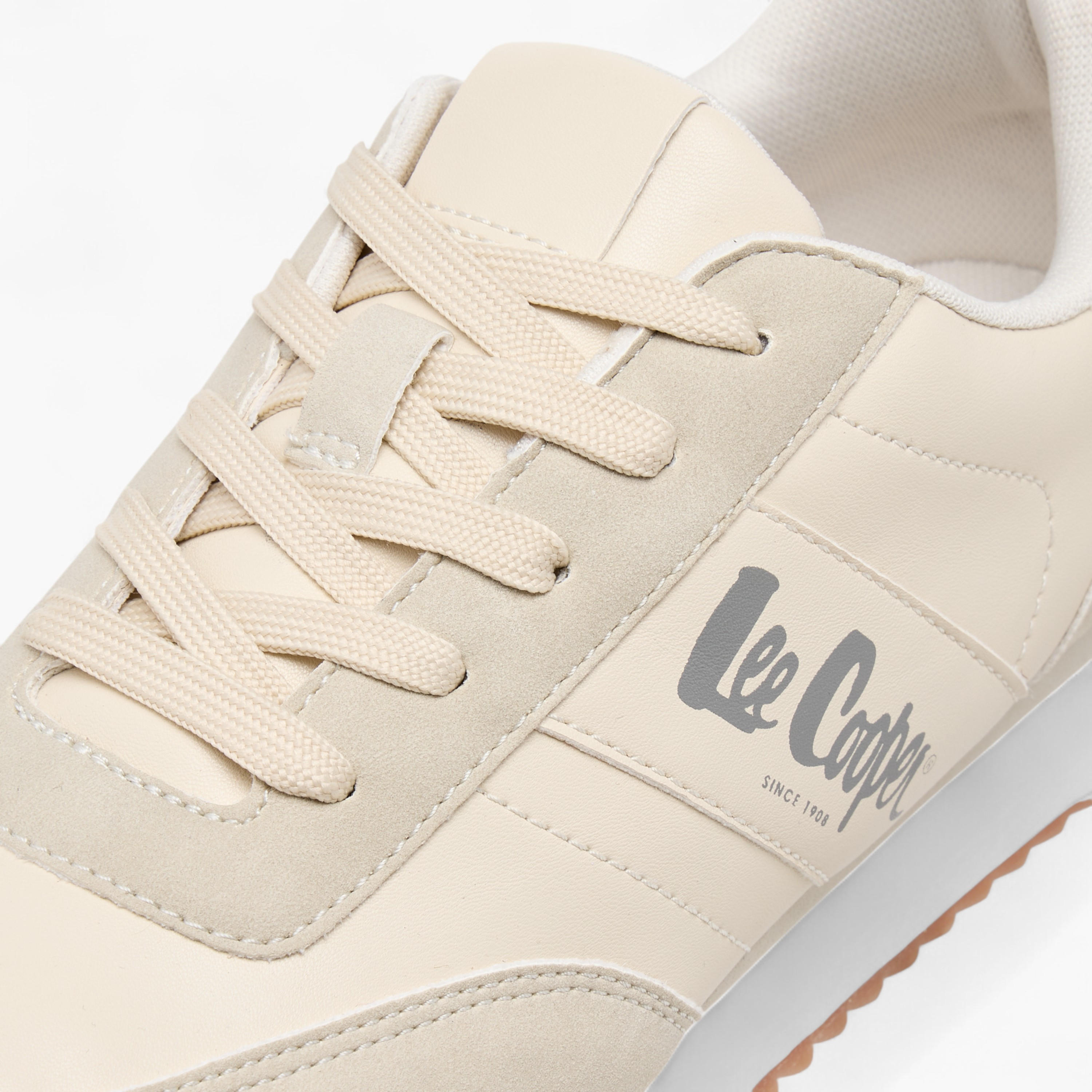 Lee Cooper Women's Panelled Lace-Up Sneakers-women-shoes-sneakers-image-4