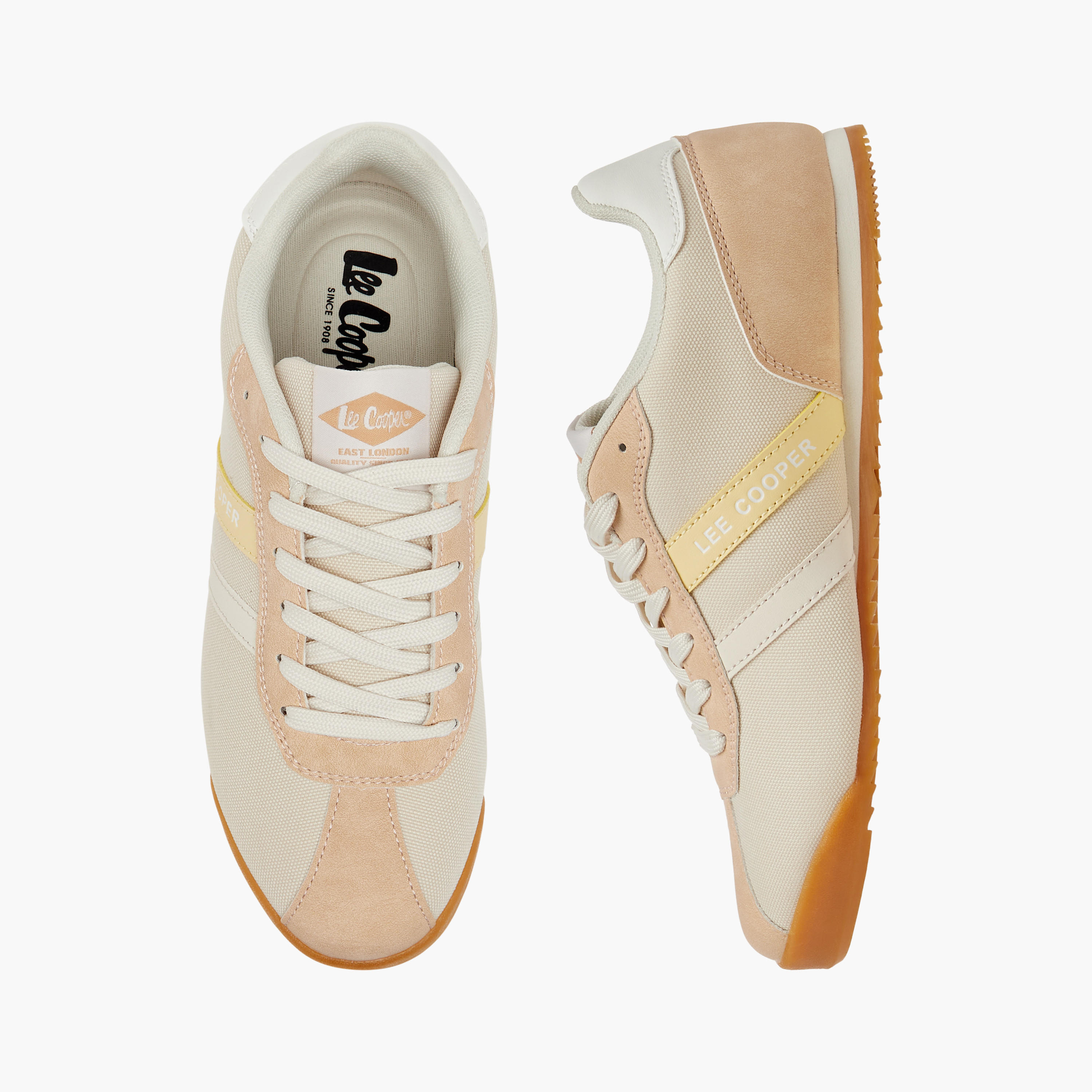 Lee Cooper Women's Colourblock Lace-Up Sneakers-women-shoes-sneakers-image-1