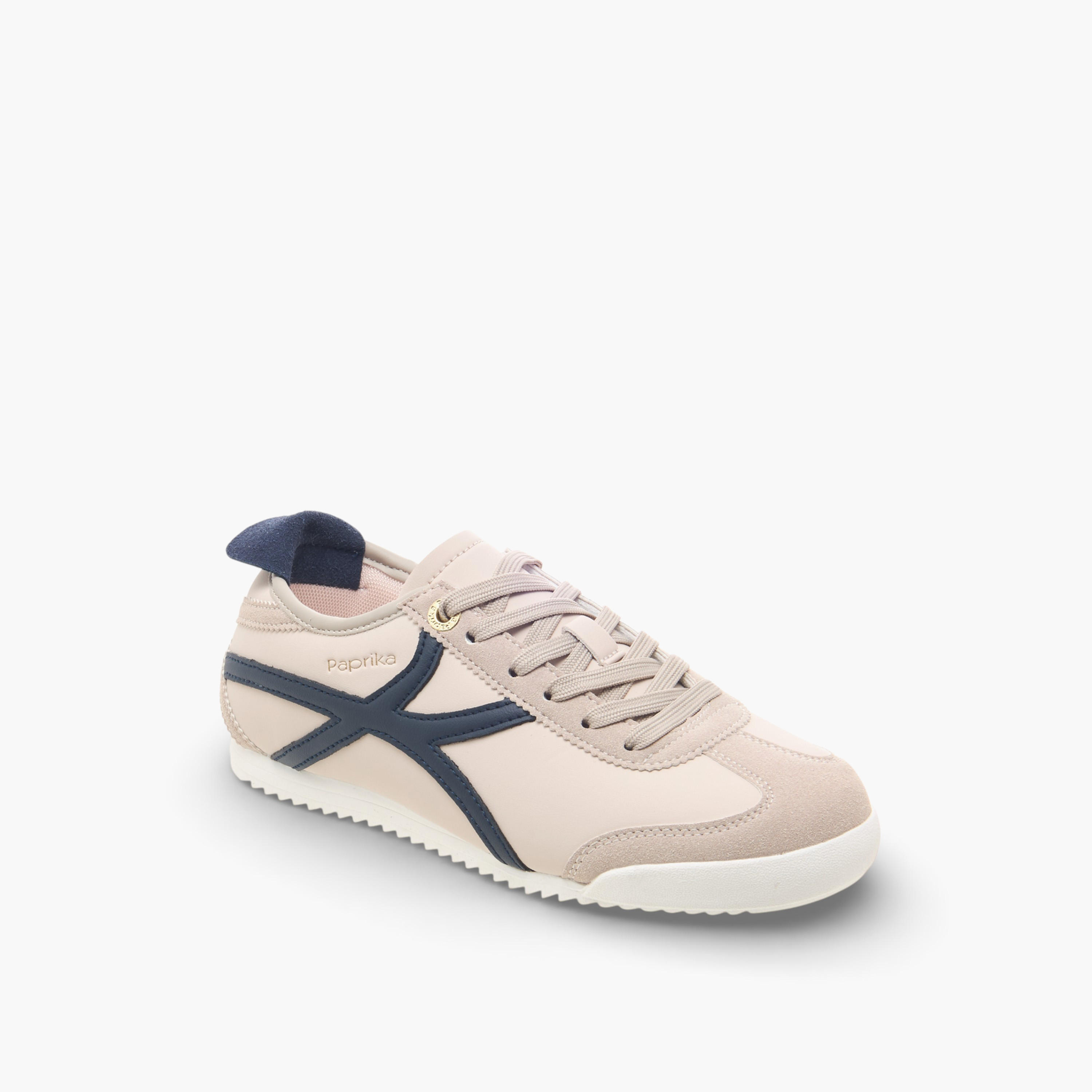 Paprika Women Lace-Up Ankle Sneakers-women-shoes-sneakers-image-2