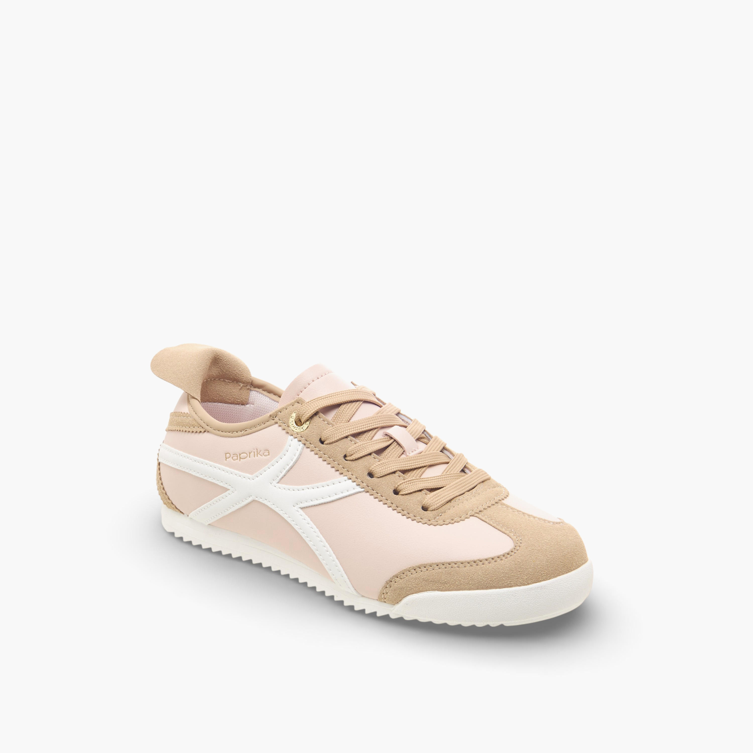 Paprika Women Lace-Up Ankle Sneakers-women-shoes-sneakers-image-2