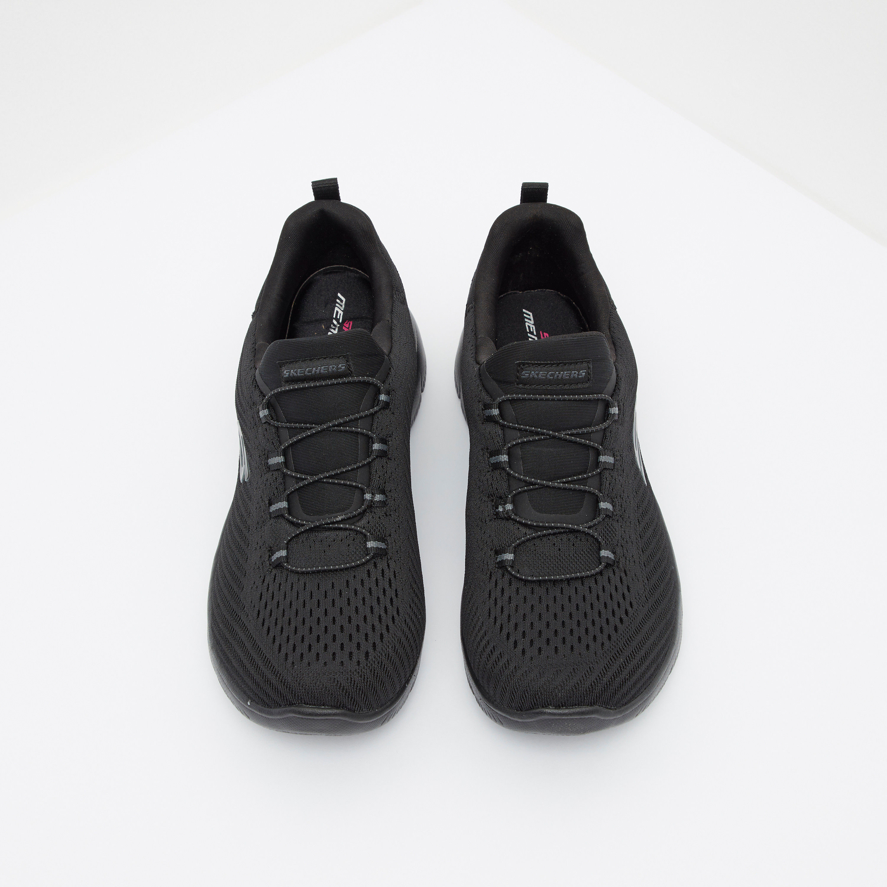 حذاء تدريب سهل الارتداء ساميتس برباط للنساء من سكتشرز - 149036-BBK-sports-women-shoes-image-3