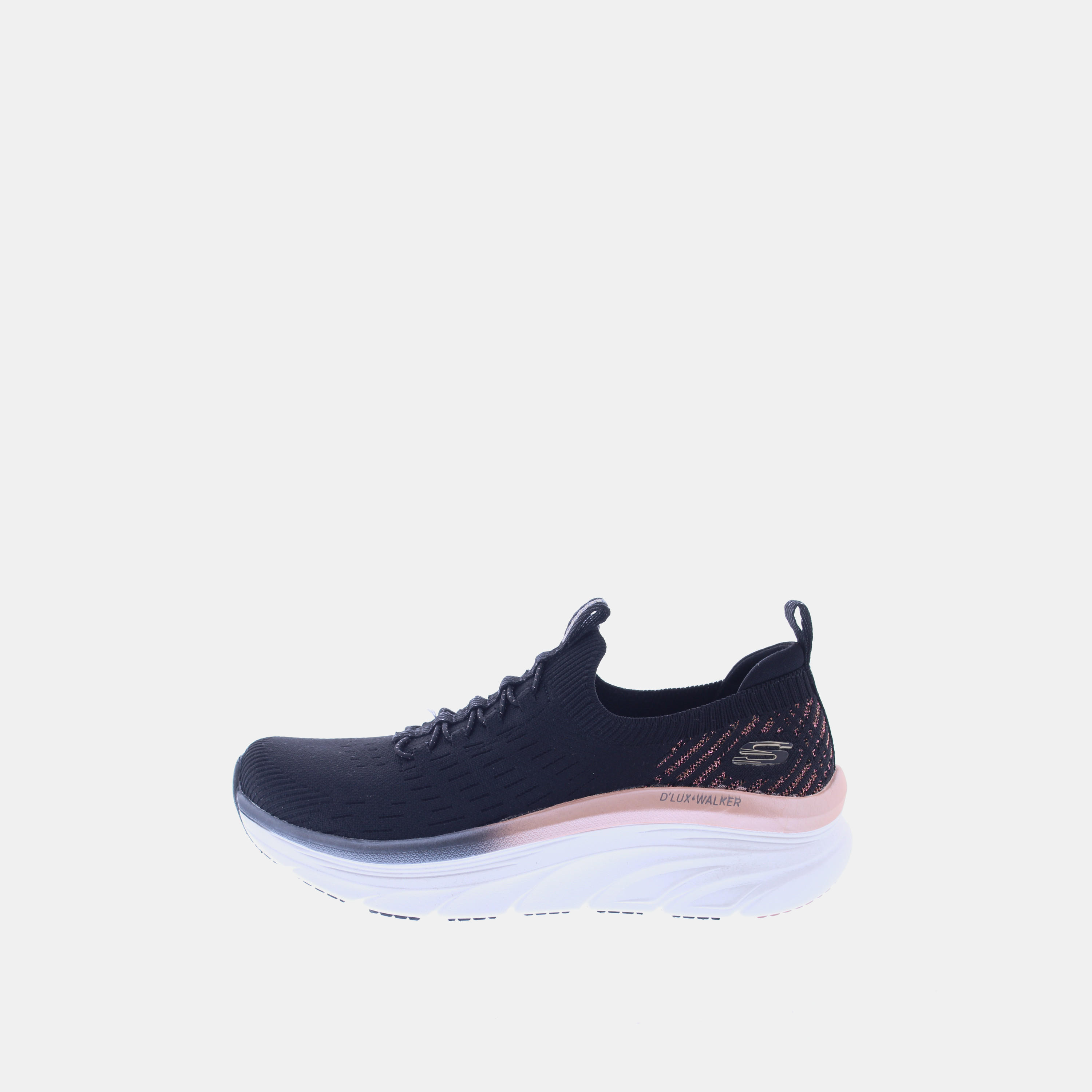 حذاء سهل الارتداء دي لوكس ووكر للنساء من سكتشرز - 149366-BKRG-women-shoes-sneakers-image-1