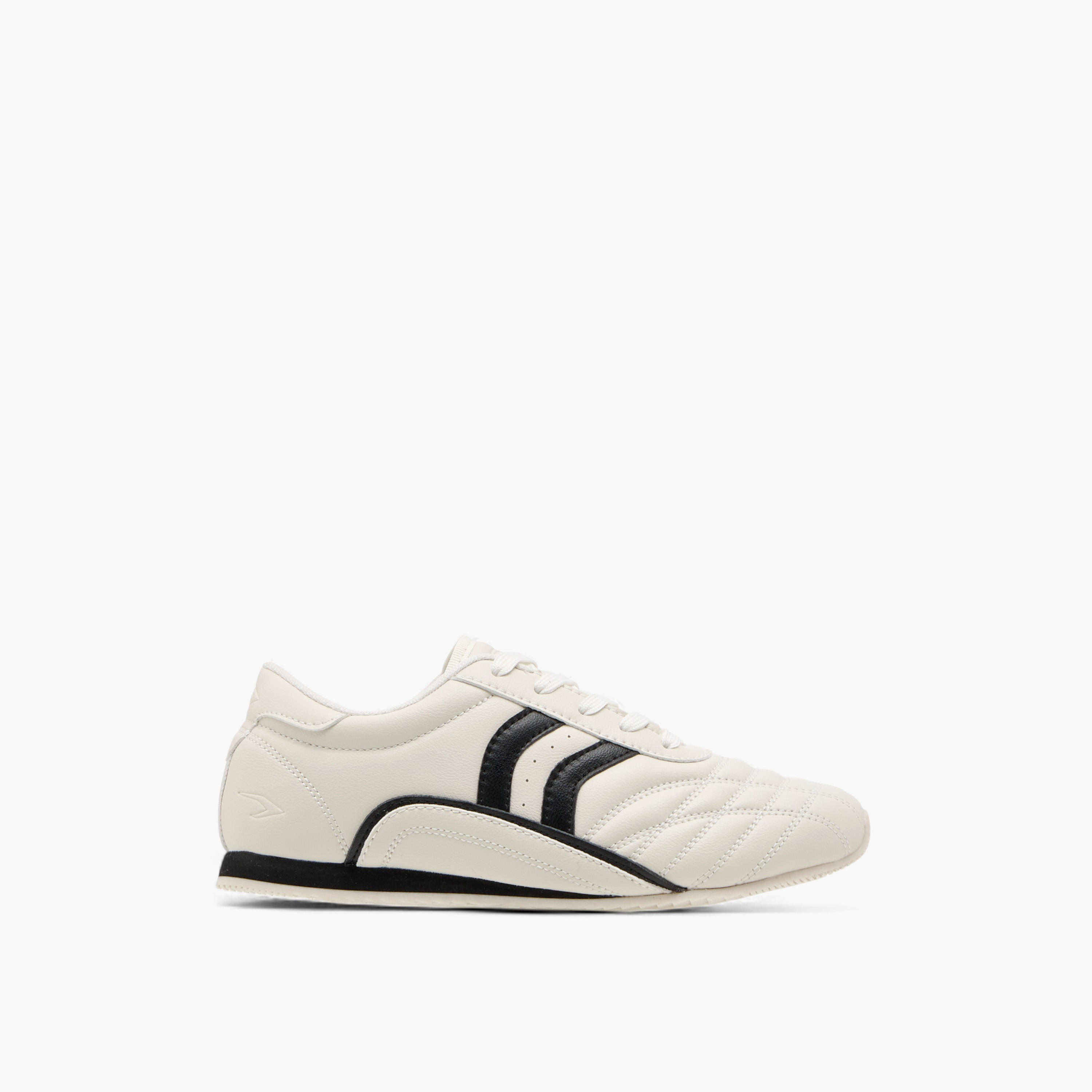 Dash Panelled Sneakers with Lace-Up Closure-women-shoes-sneakers-image-5