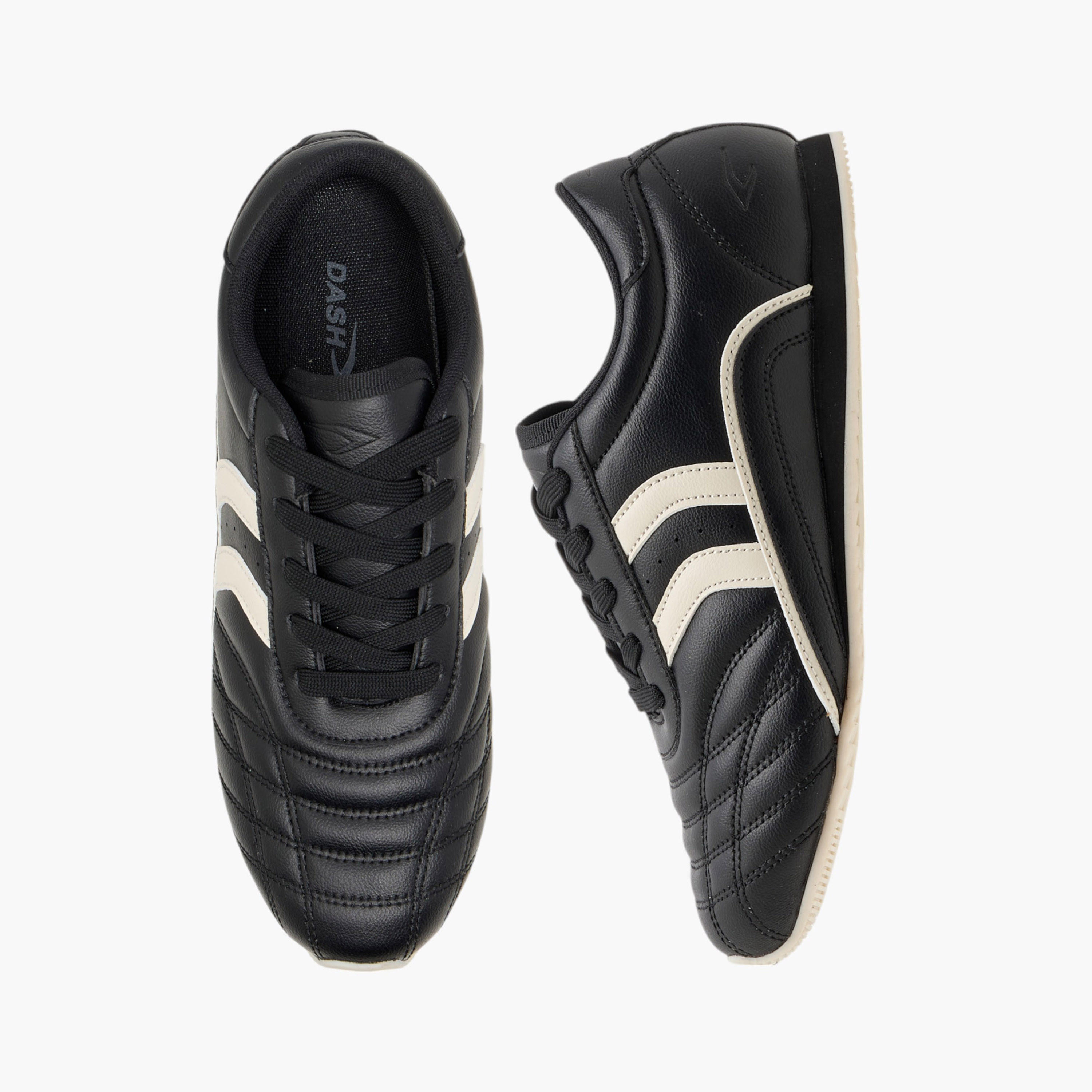 Dash Panelled Sneakers with Lace-Up Closure-women-shoes-sneakers-image-1