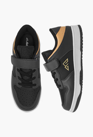 حذاء سنيكرز بشريط إغلاق لاصق للأطفال من أوكلان من شو إكسبرس-girls-shoes-schoolshoes-image-1