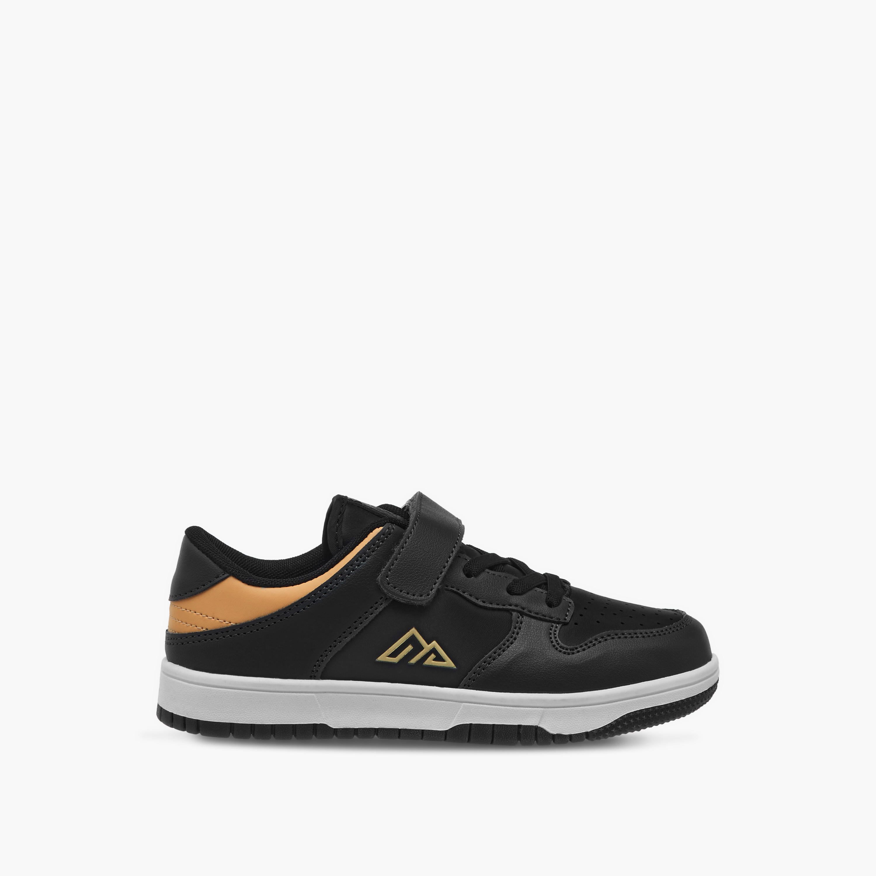 Oaklan by Shoexpress Kids Panelled Sneakers with Hook and Loop Closure-boys-shoes-schoolshoes-image-3
