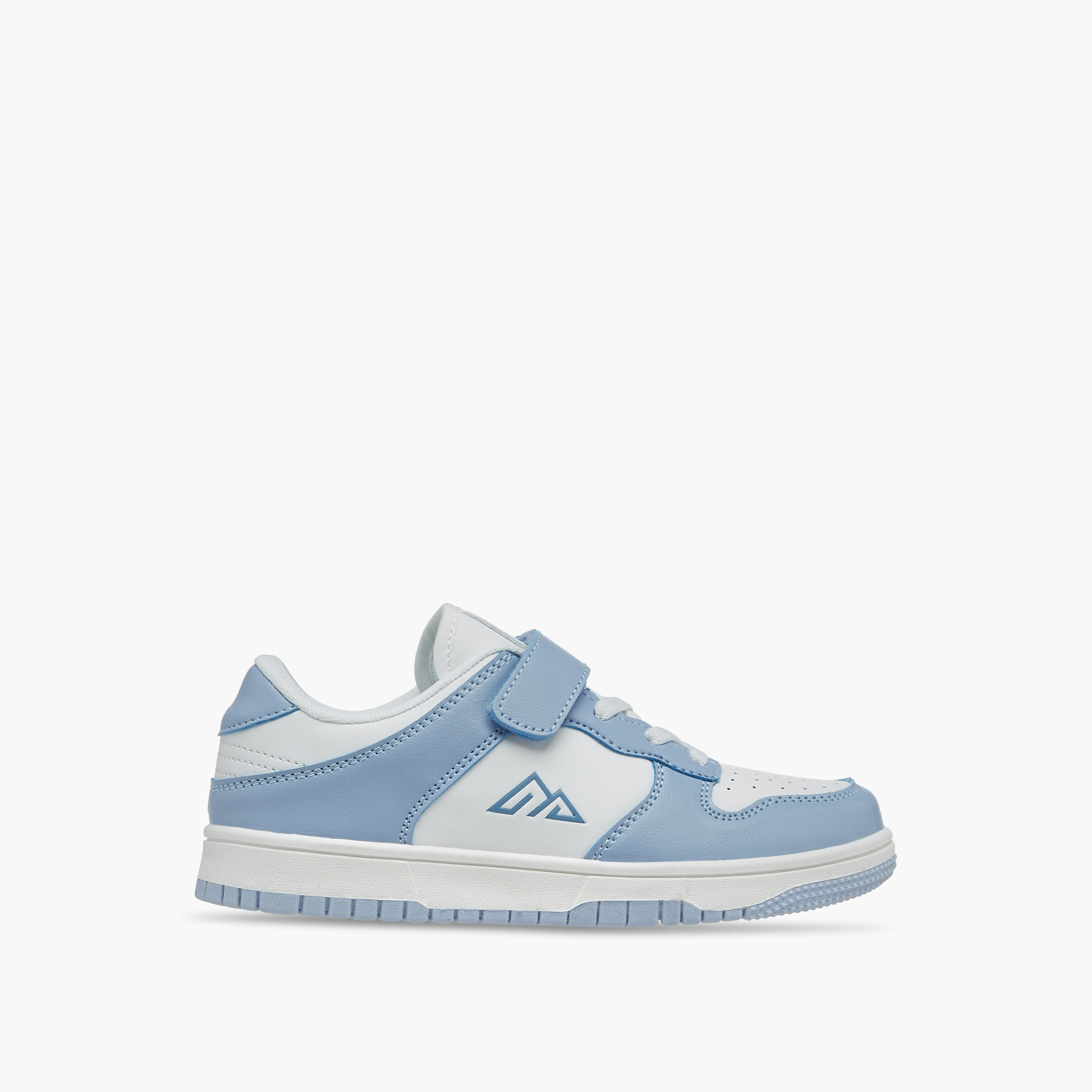 Oaklan by Shoexpress Panelled Sneakers with Hook and Loop Closure-girls-shoes-sneakers-image-3