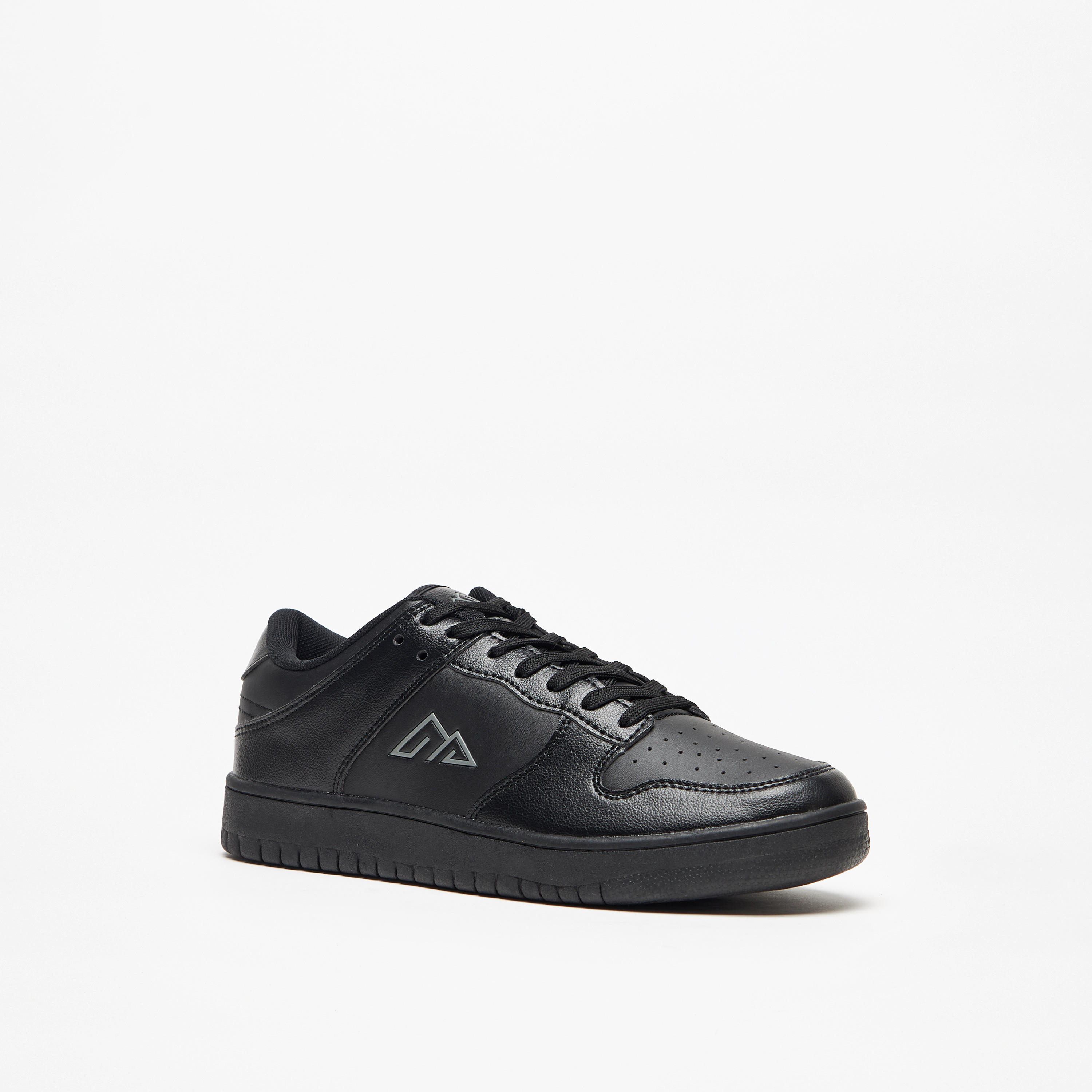 Oaklan by Shoexpress Logo Detail Lace-Up Sneakers-men-shoes-sneakers-image-1