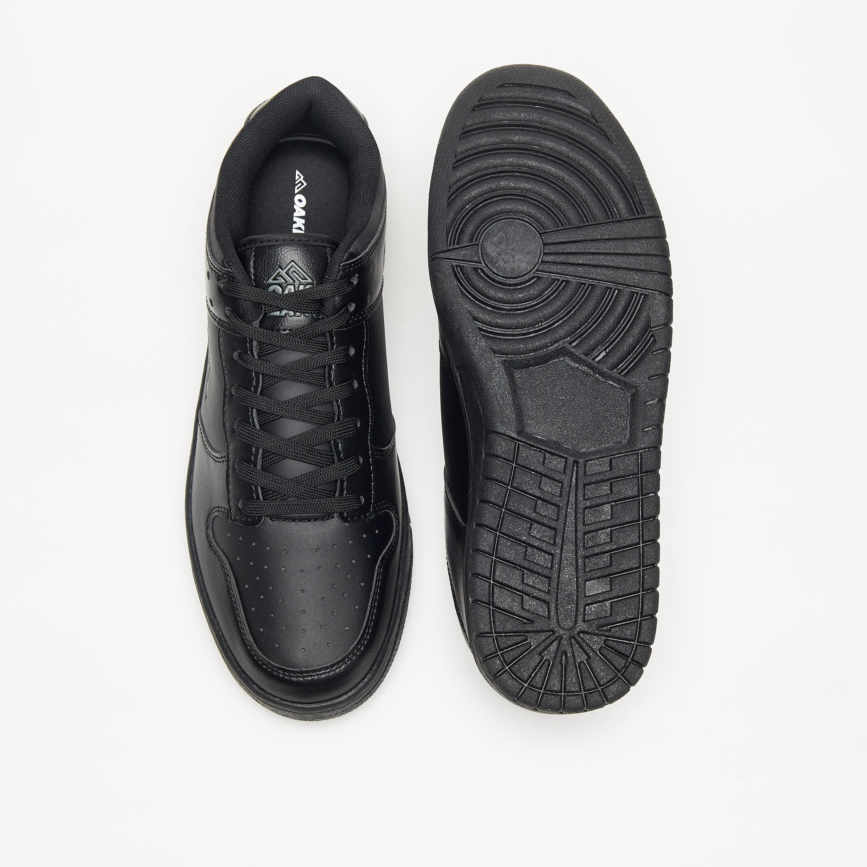 Oaklan by Shoexpress Logo Detail Lace-Up Sneakers-men-shoes-sneakers-image-4