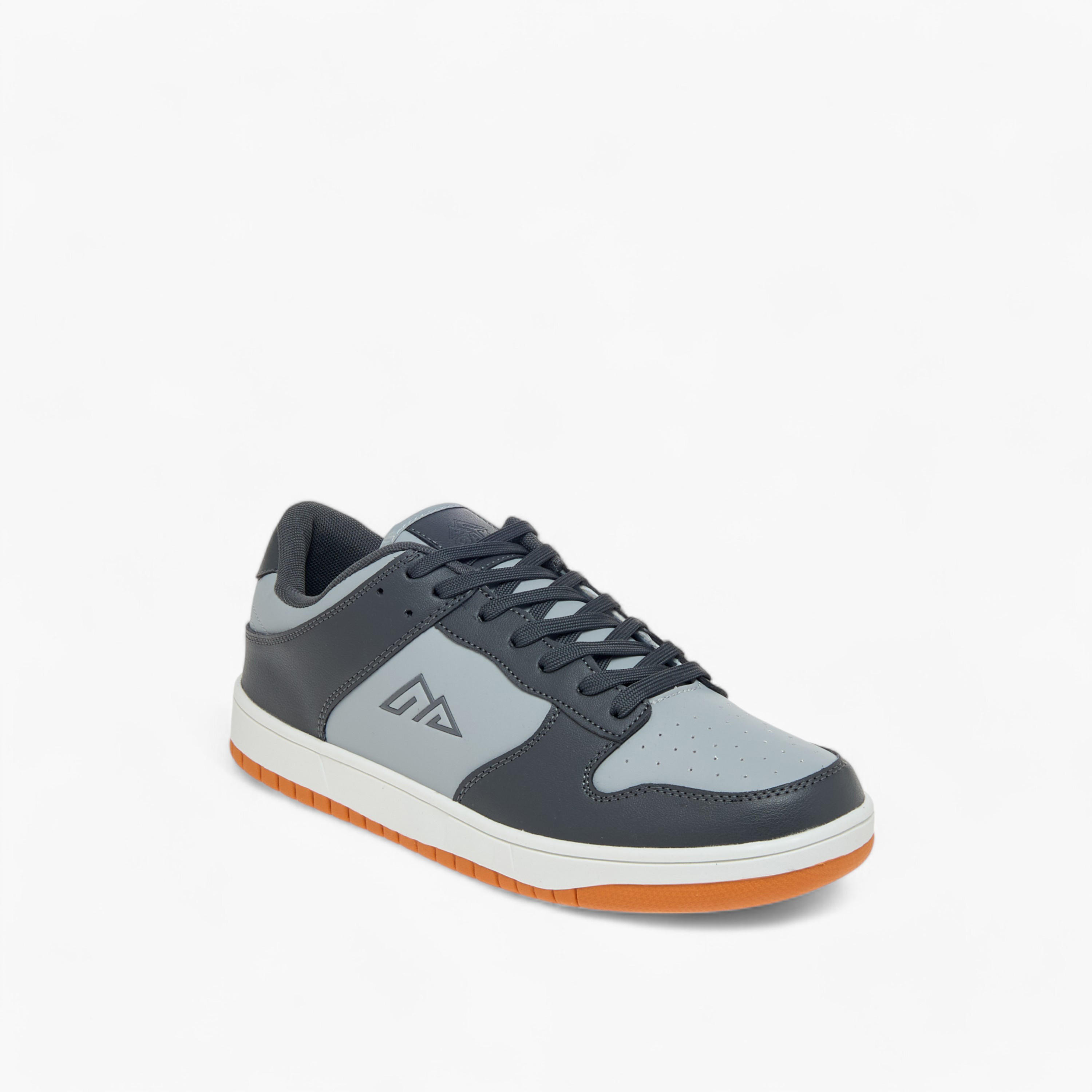 Oaklan by Shoexpress Logo Detail Lace-Up Sneakers-men-shoes-sneakers-image-2