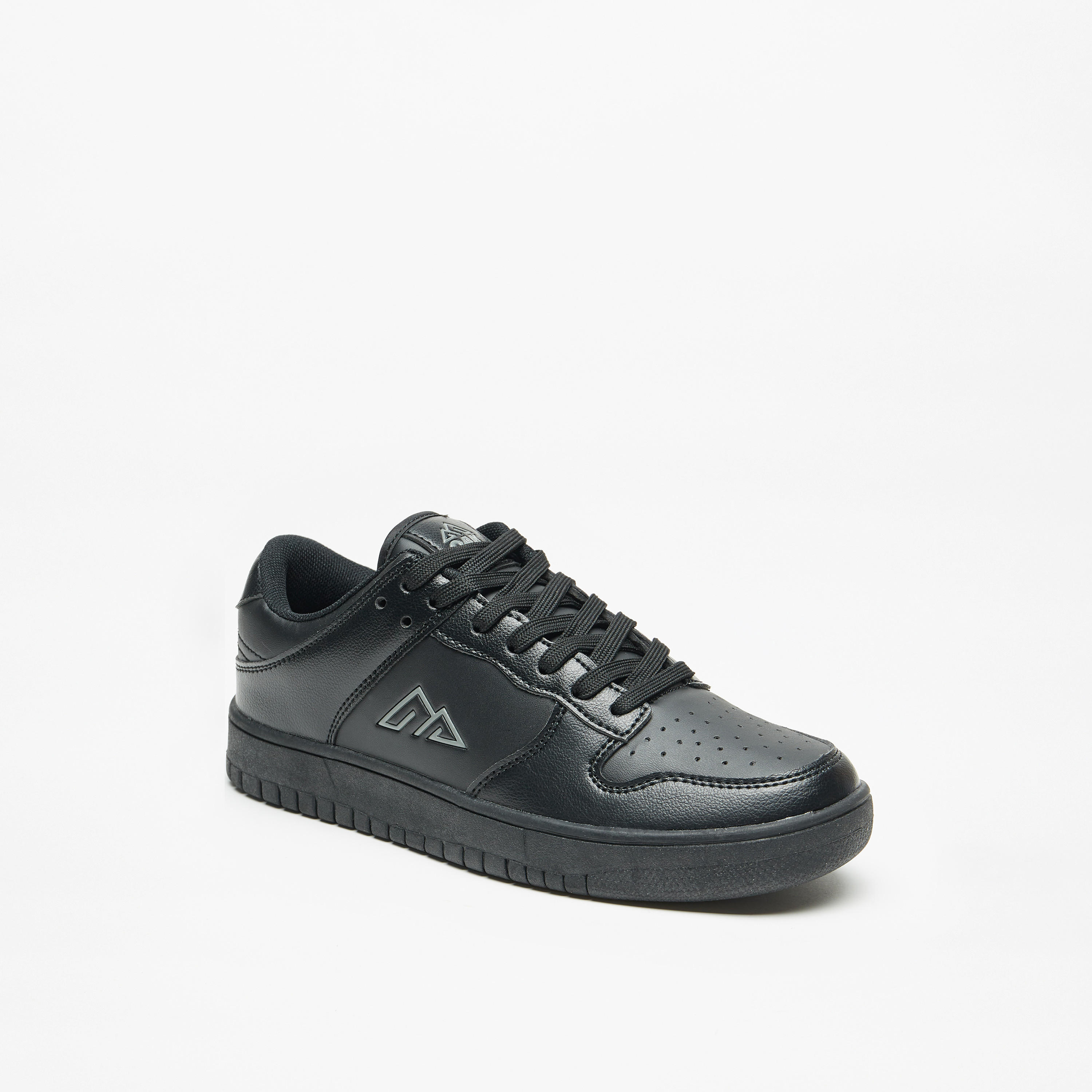 Oaklan Textured Lace-Up Sneakers-women-shoes-sneakers-image-5