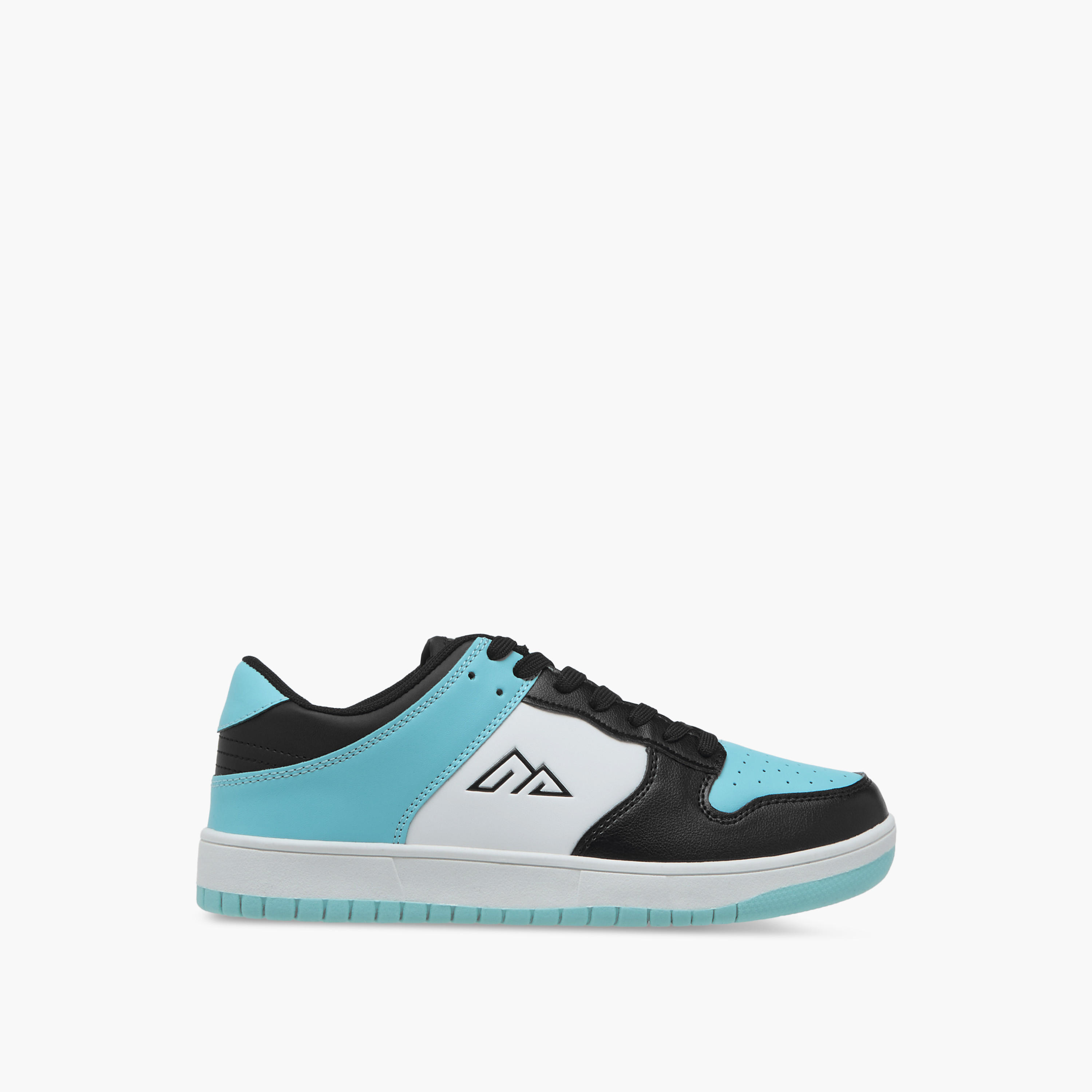 Oaklan by Shoexpress Panelled Lace-Up Sneakers-women-shoes-sneakers-image-3