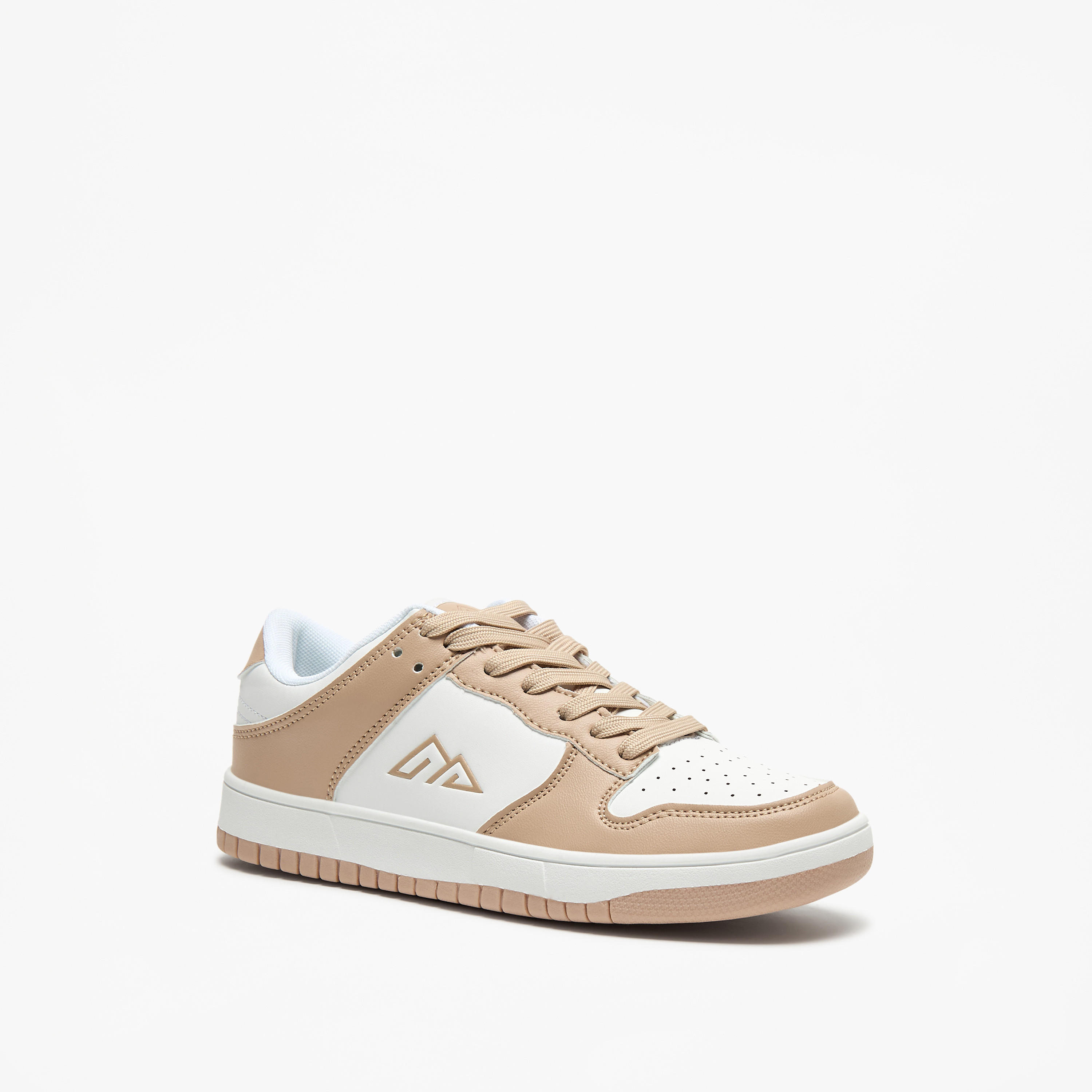 Oaklan Textured Lace-Up Sneakers-women-shoes-sneakers-image-1