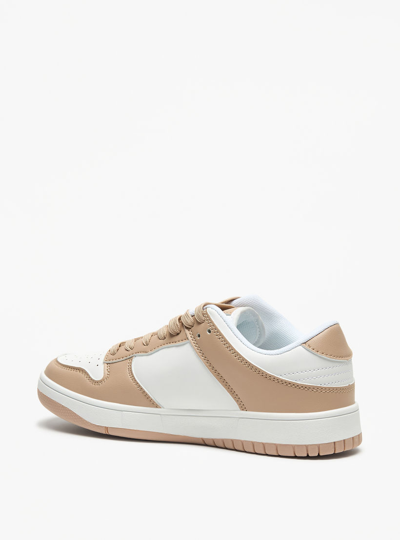 Oaklan Textured Lace-Up Sneakers-women-shoes-sneakers-image-2