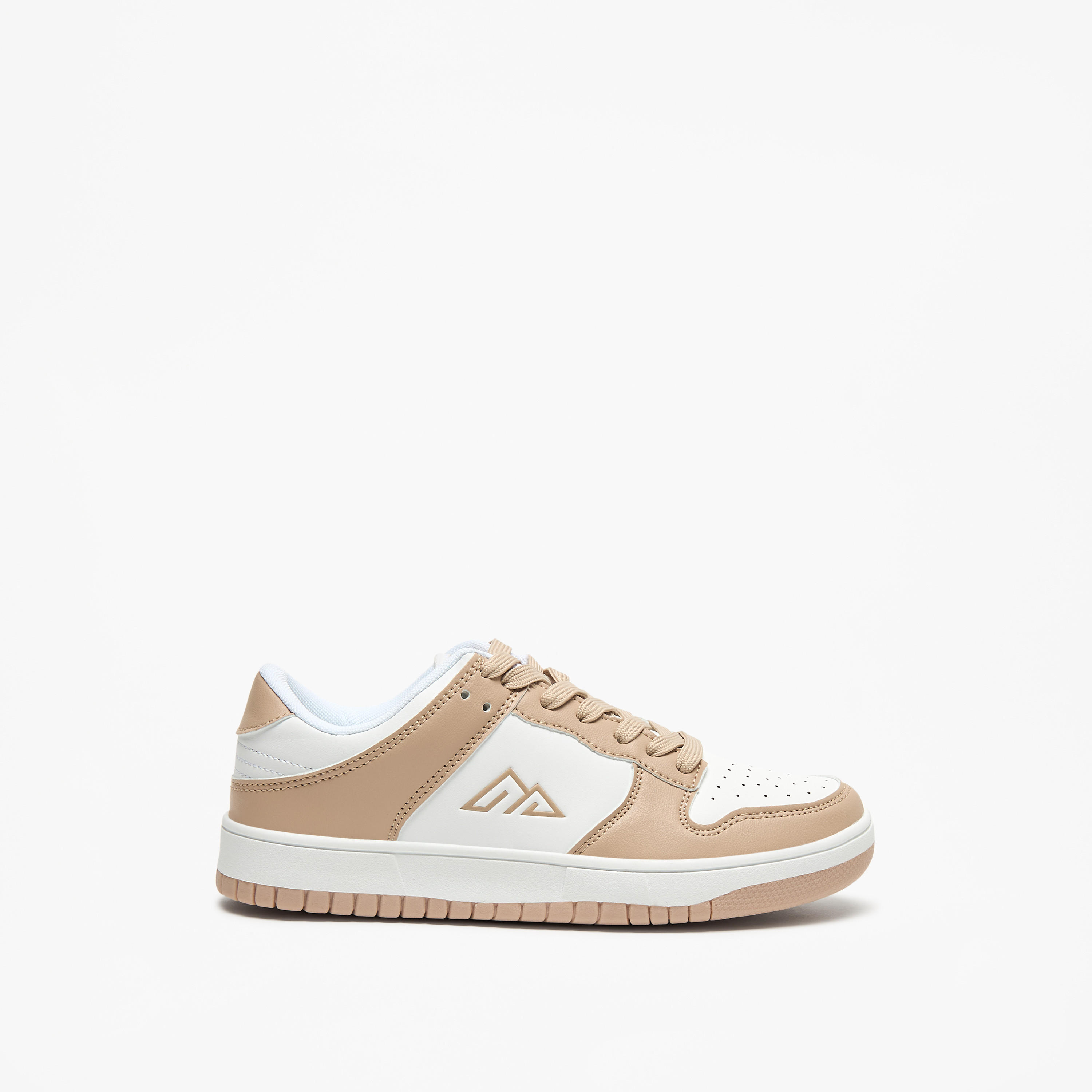 Oaklan Textured Lace-Up Sneakers-women-shoes-sneakers-image-3