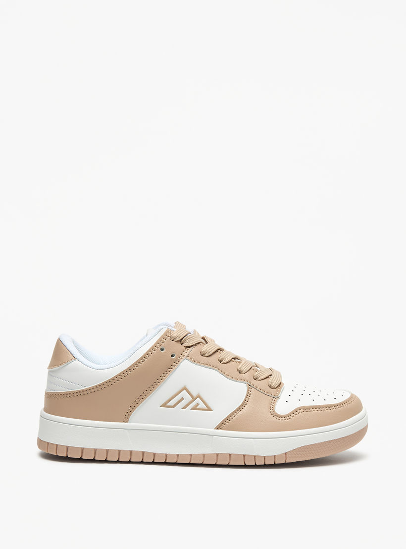 Oaklan Textured Lace-Up Sneakers-women-shoes-sneakers-image-3