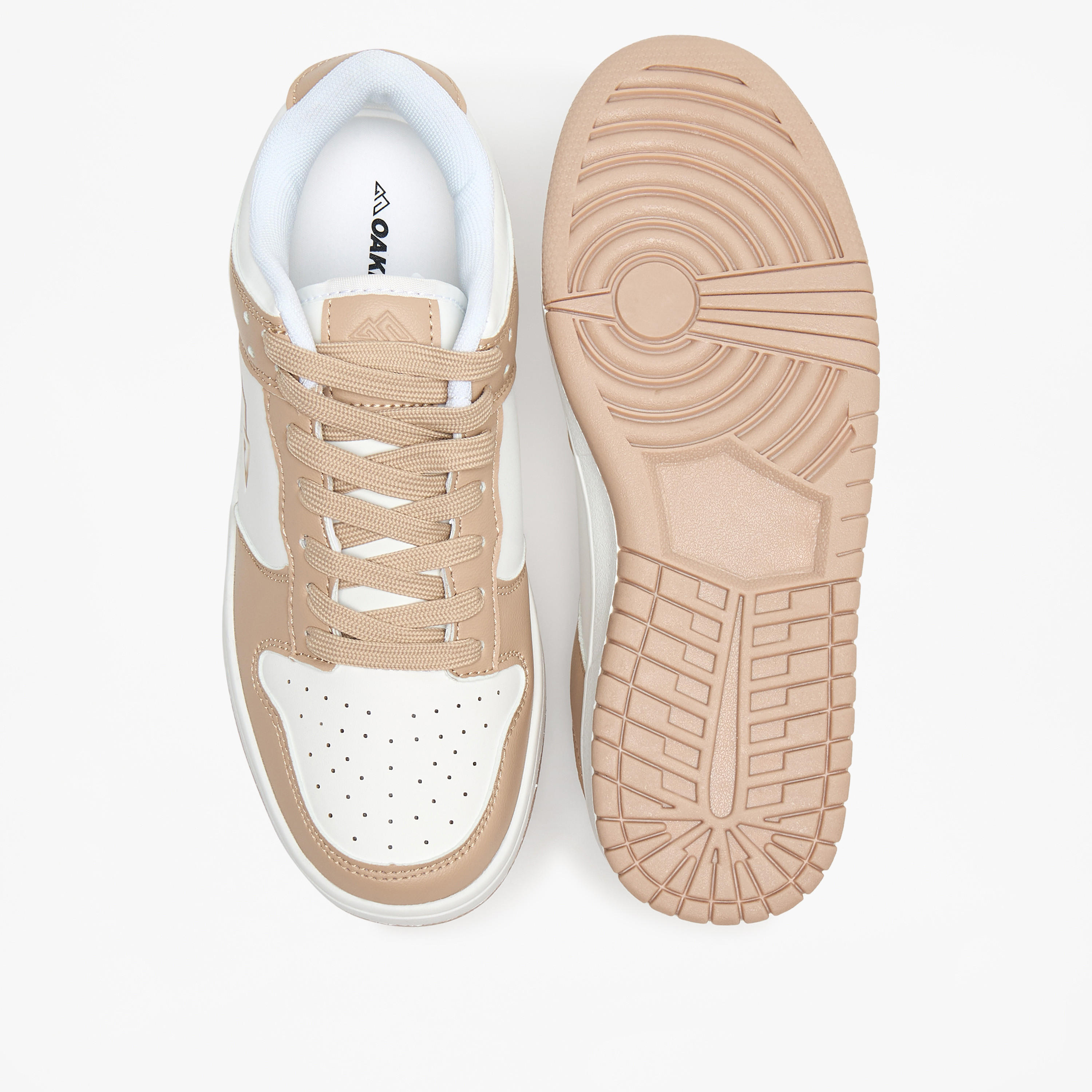 Oaklan Textured Lace-Up Sneakers-women-shoes-sneakers-image-4