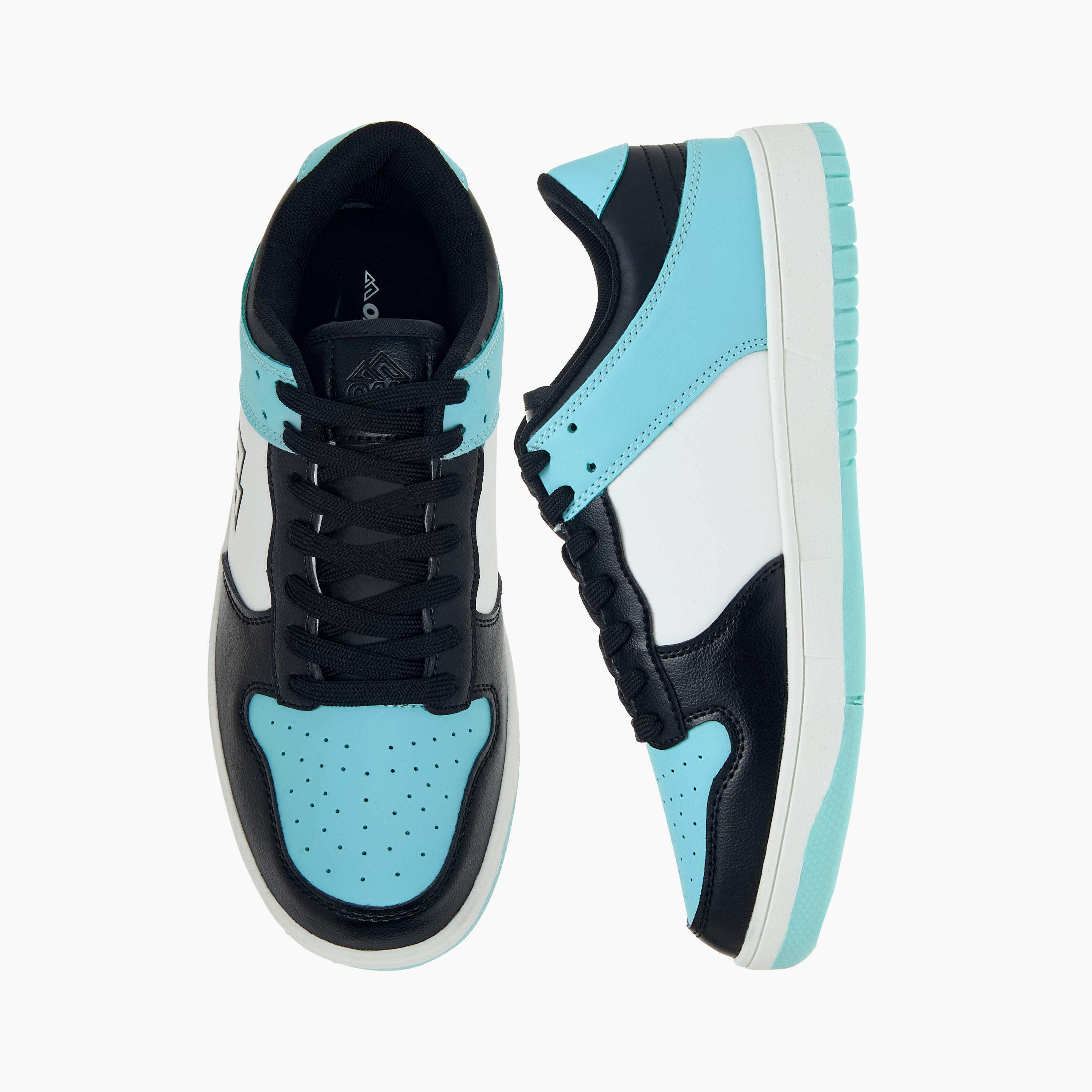 Oaklan Textured Lace-Up Sneakers-women-shoes-sneakers-image-1